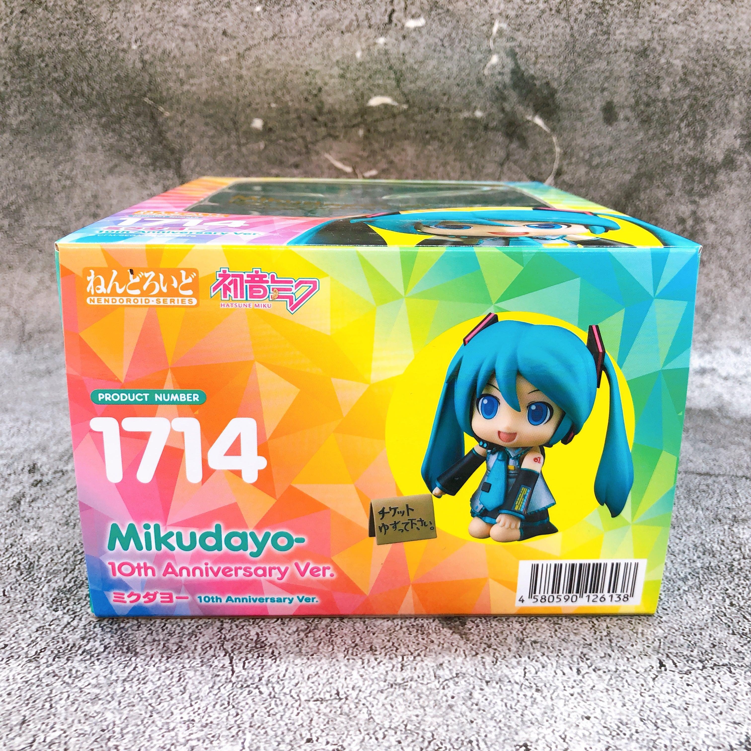 Mikudayo- 10th Anniversary Ver. Nendoroid 1714 Hatsune Miku Action Figure Japan