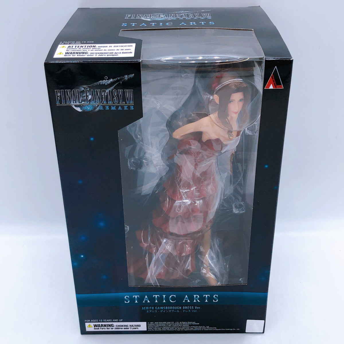 Final Fantasy VII Remake Aerith Gainsborough Dress Ver. Static Arts Figure 15+