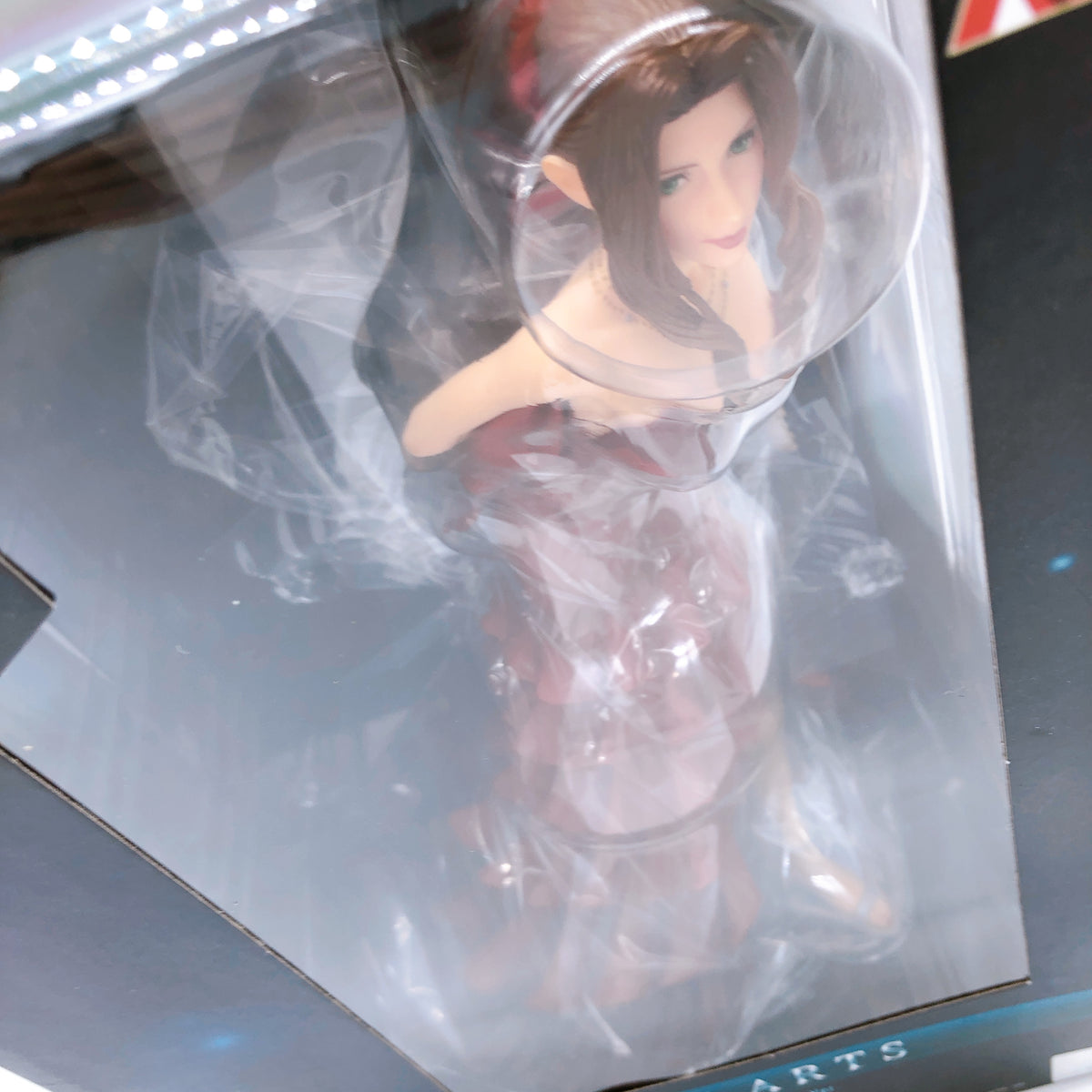 Final Fantasy VII Remake Aerith Gainsborough Dress Ver. Static Arts Figure 15+