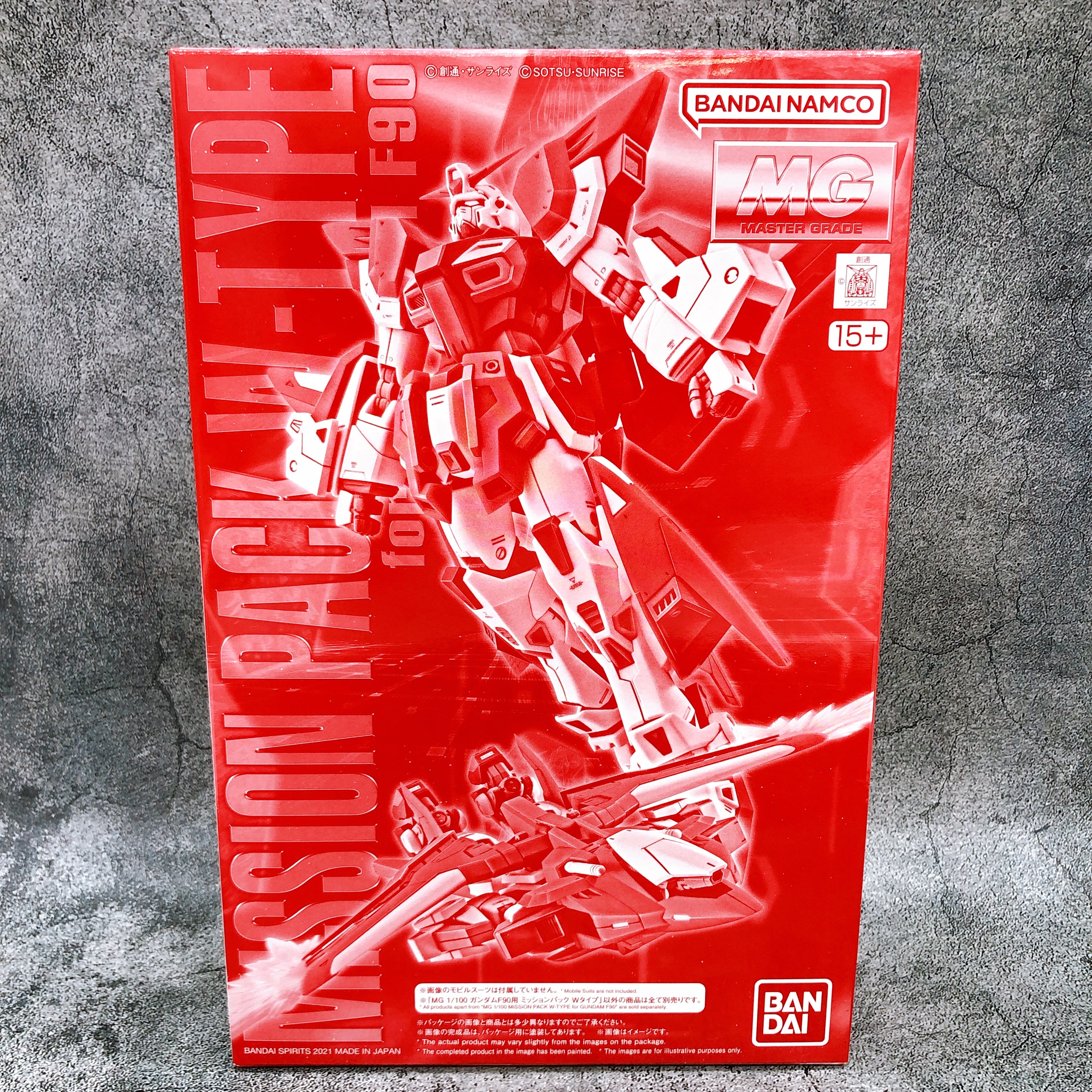 MG 1/100 Gundam F90 Mission Pack W Type Gunpla Model Kit Premium Bandai FASTSHIP