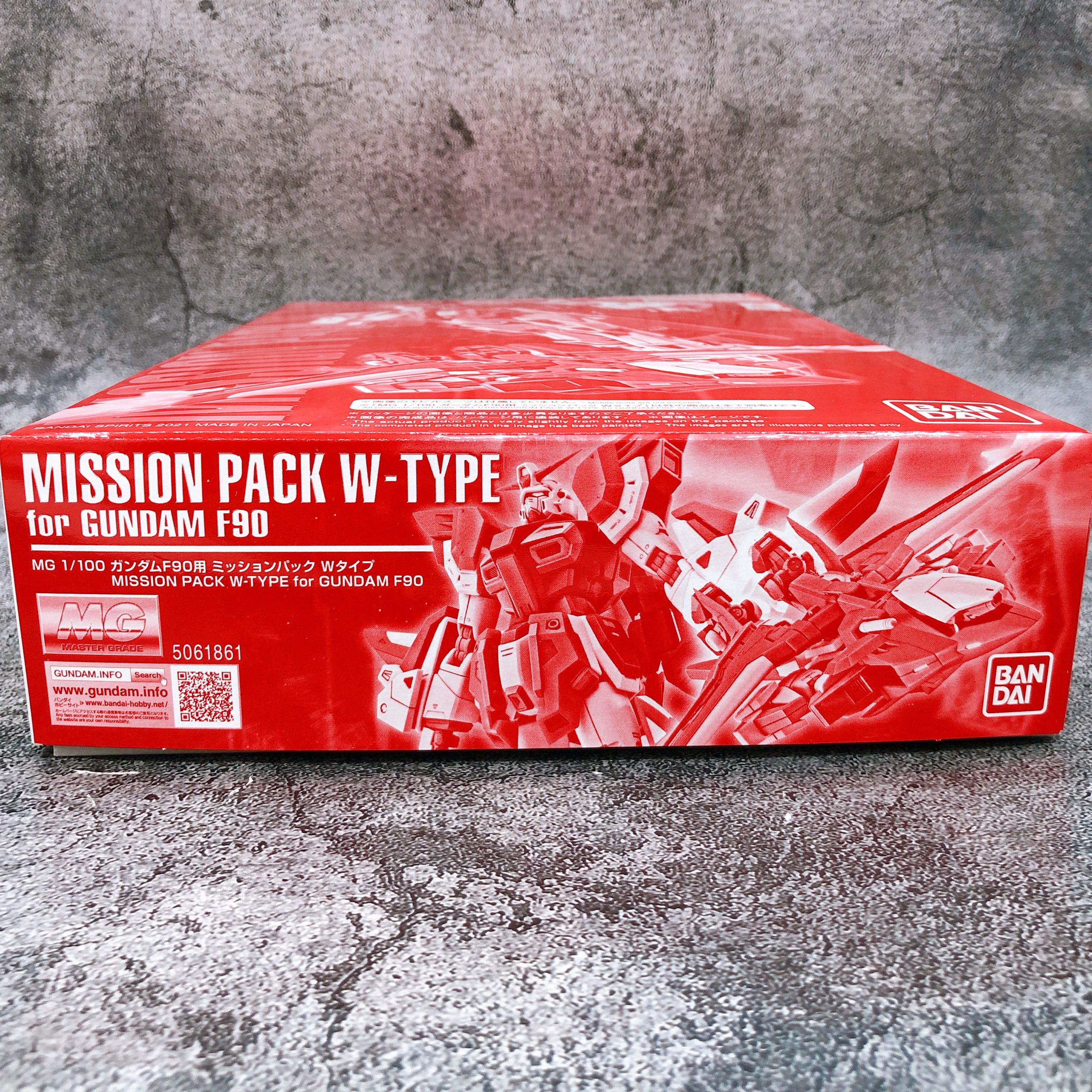 MG 1/100 Gundam F90 Mission Pack W Type Gunpla Model Kit Premium Bandai FASTSHIP