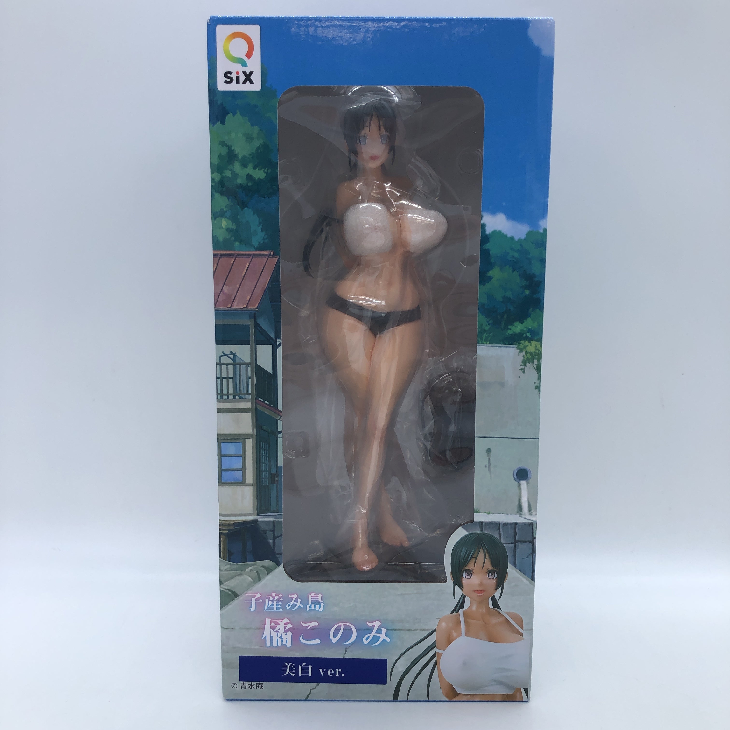 Q-six Koumi Island Konomi Tachibana White ver. 1/7 Scale PVC Figure NEW