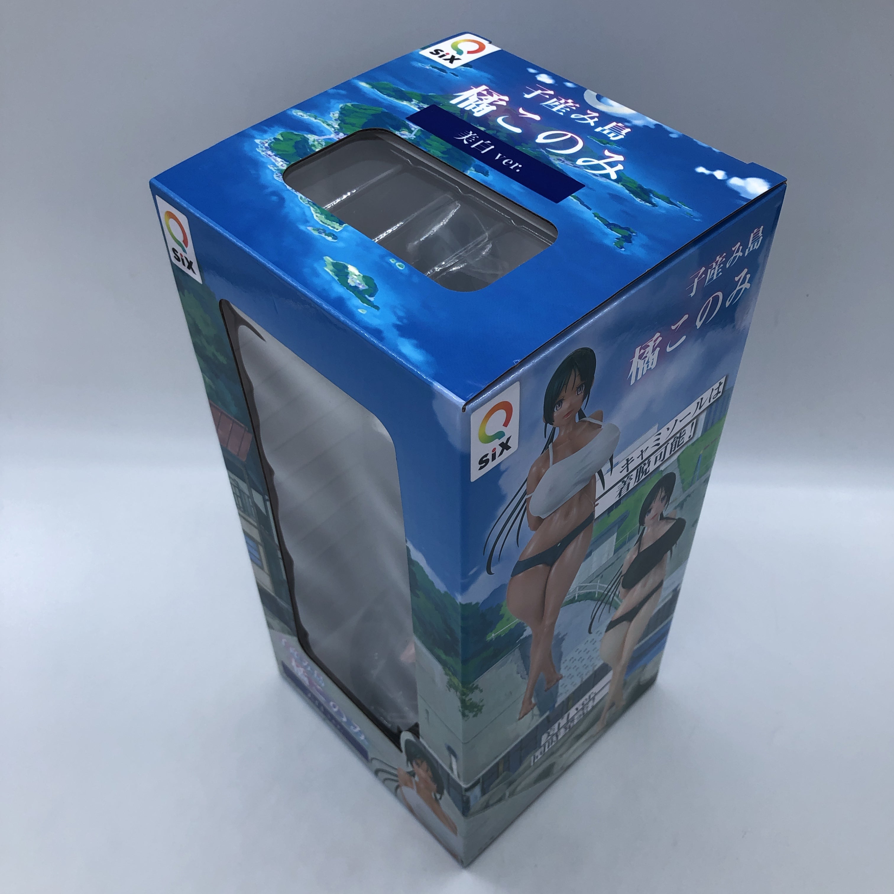 Q-six Koumi Island Konomi Tachibana White ver. 1/7 Scale PVC Figure NEW