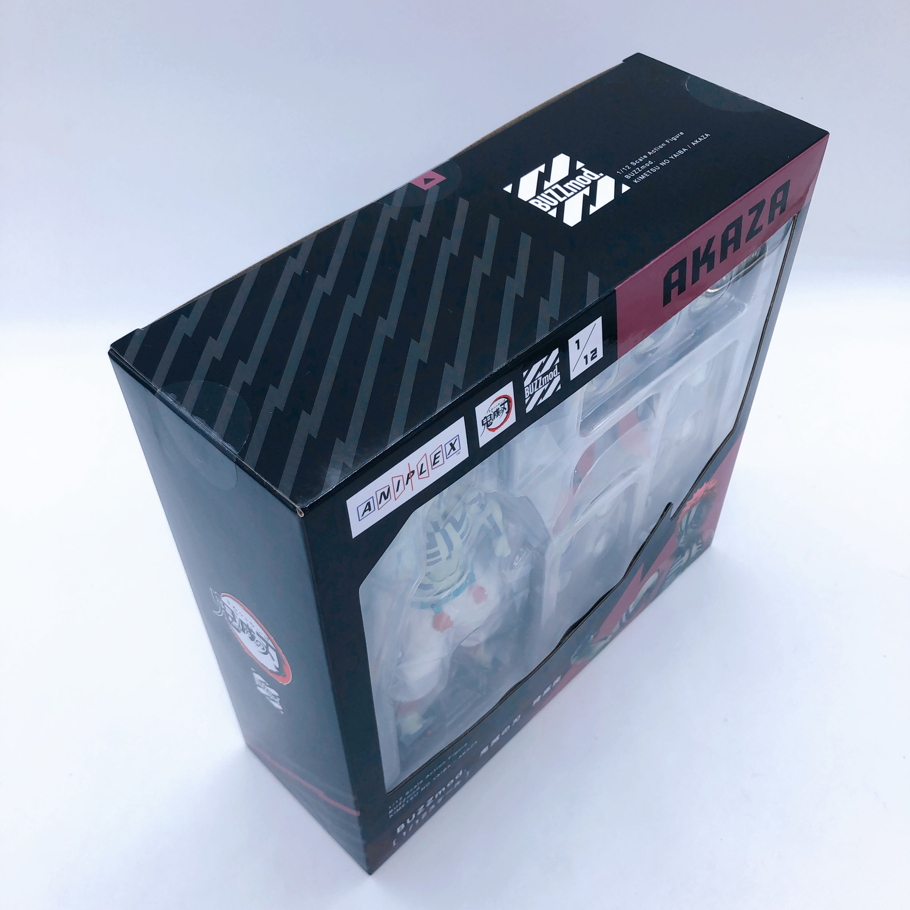 BUZZmod. Demon Slayer Akaza 1/12 Scale Figure Kimetsu no Yaiba Aniplex NEW
