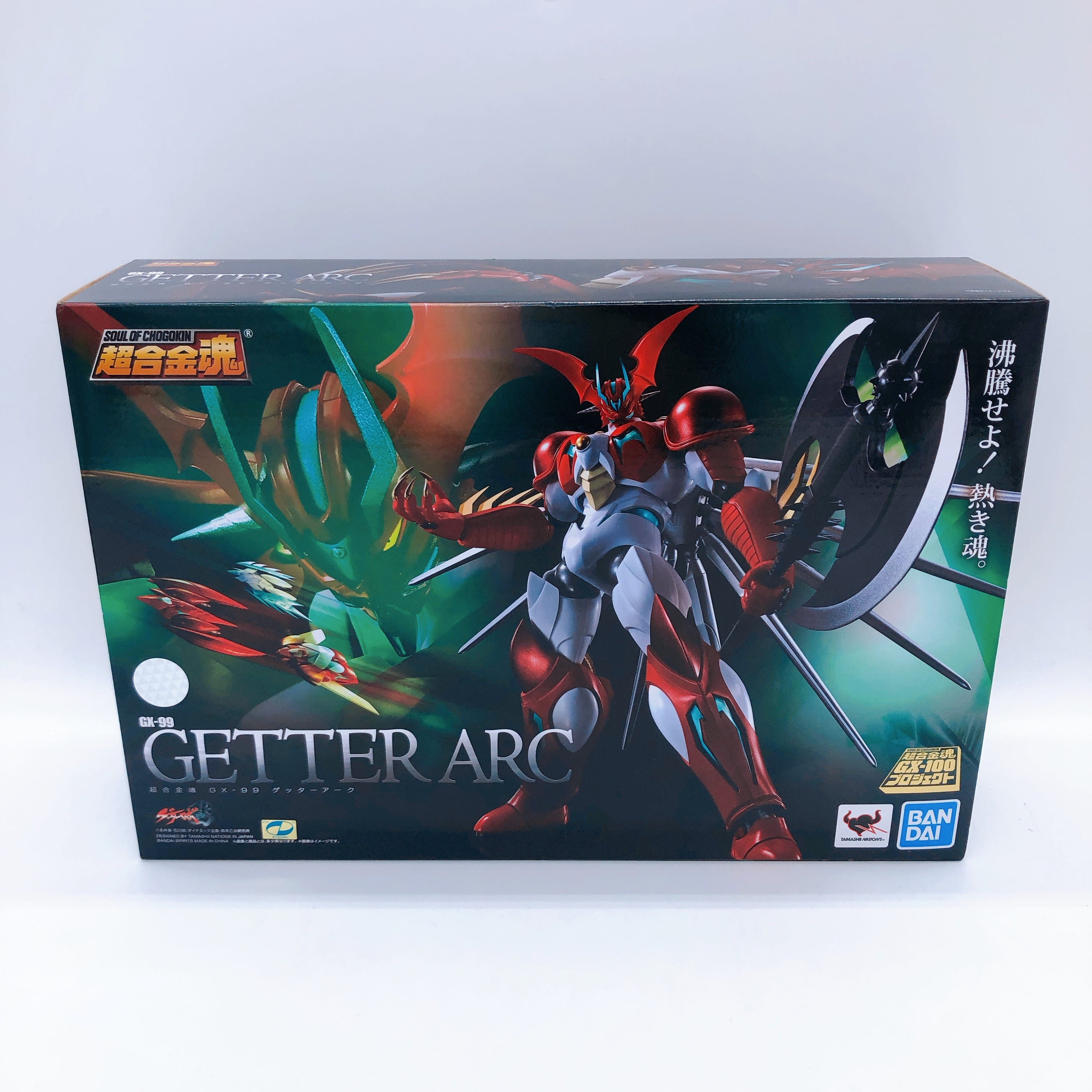 Soul of Chogokin Getter Arc GX-99 Getter Robo Arc Figure Japan Sealed NEW