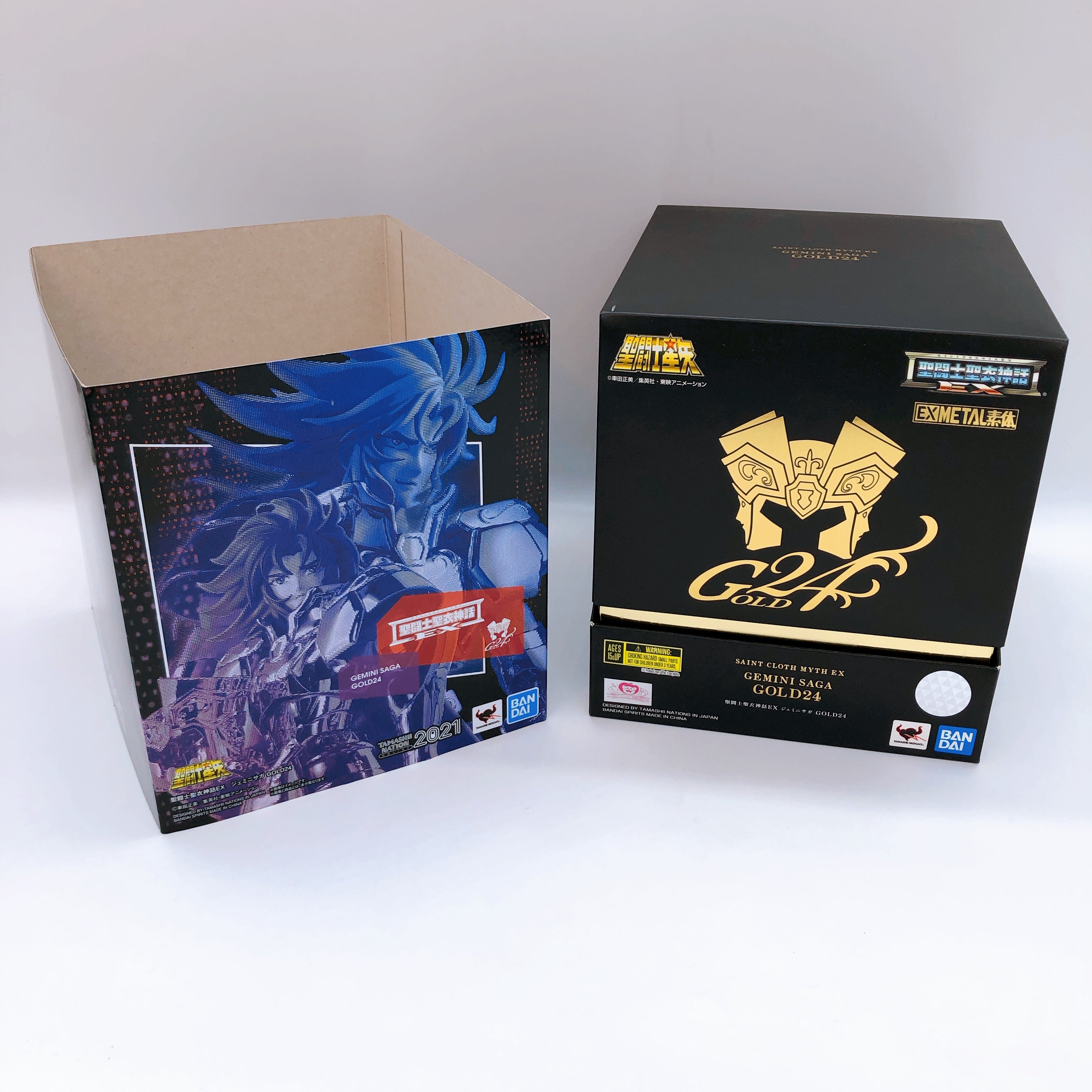 Saint Seiya Gemini Saga GOLD24 Saint Seiya Myth ClothEX BANDAI Japan AUTHENTIC