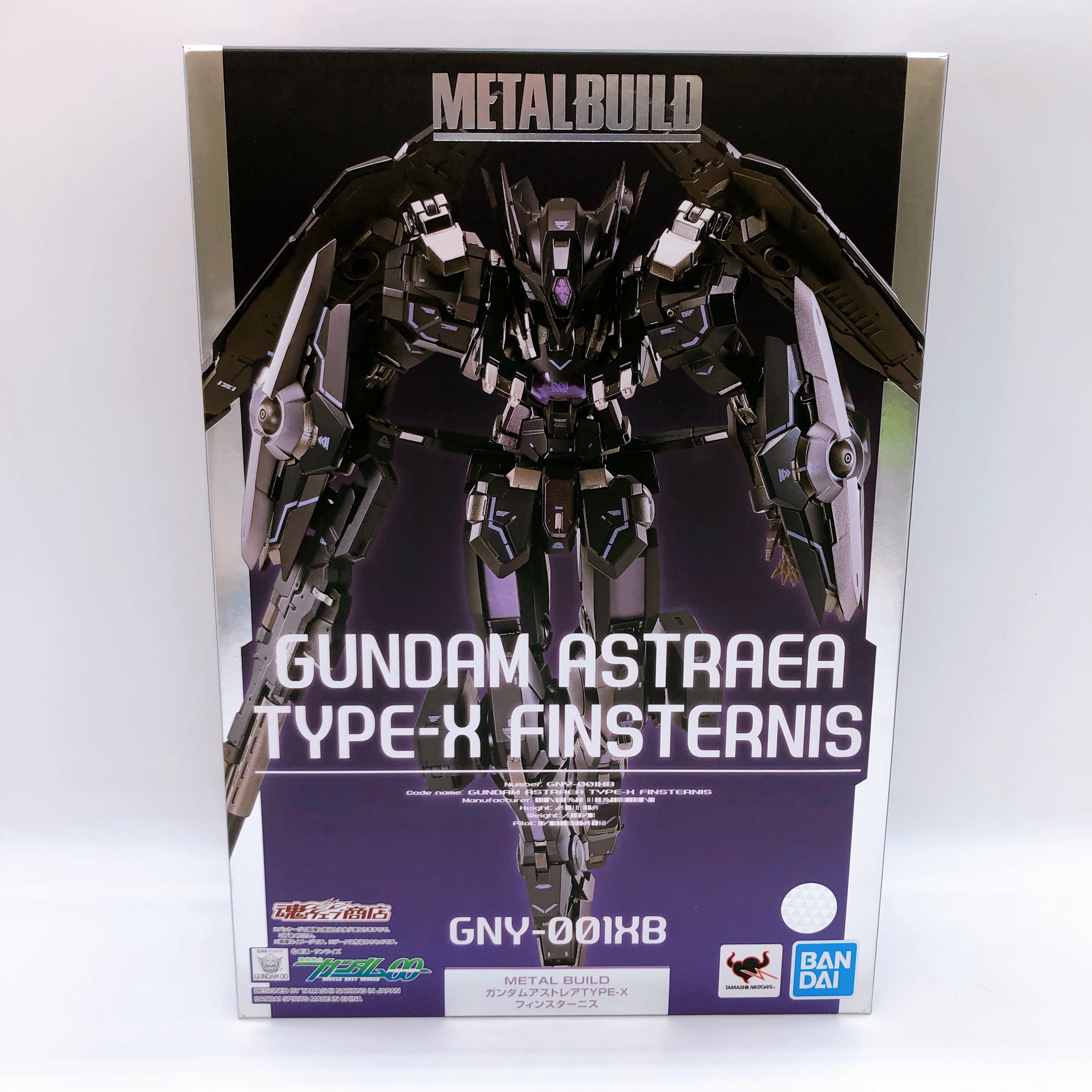 Gundam Astraea Type-X Finsternis Metal Build Action Figure Bandai Japan Sealed