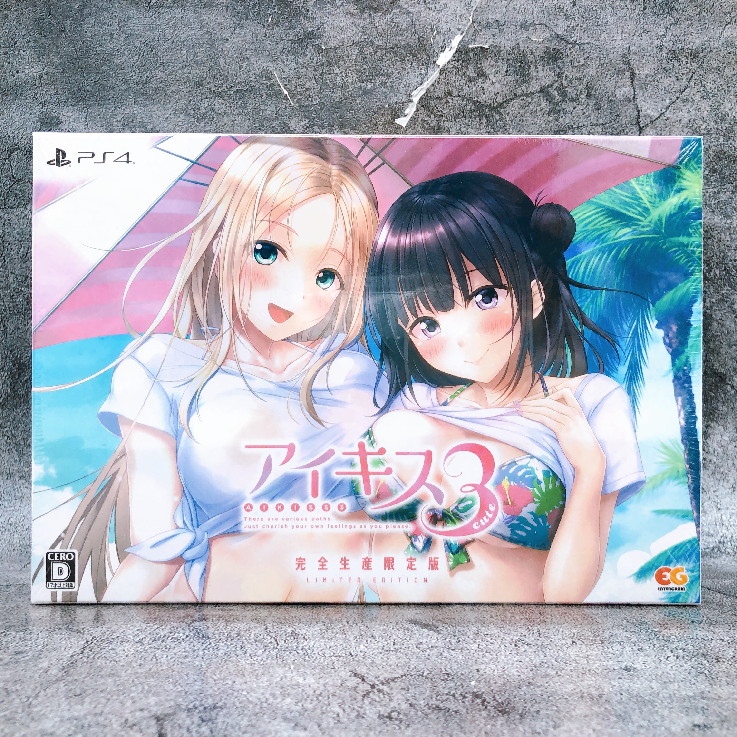 Playstation 4 AiKiss 3 Cute Limited Edition PS4 Game Entergram Japan Sealed New