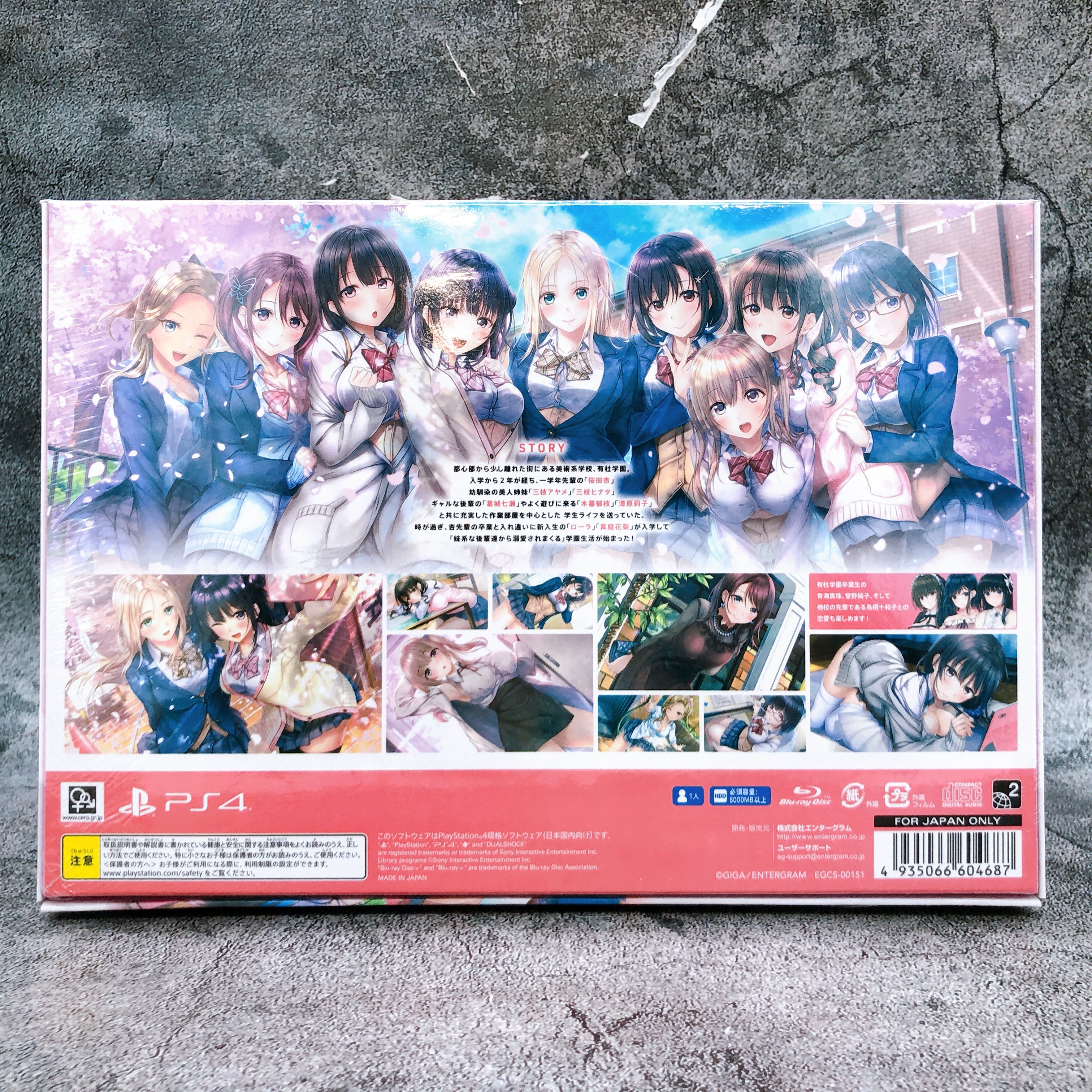 Playstation 4 AiKiss 3 Cute Limited Edition PS4 Game Entergram Japan Sealed New