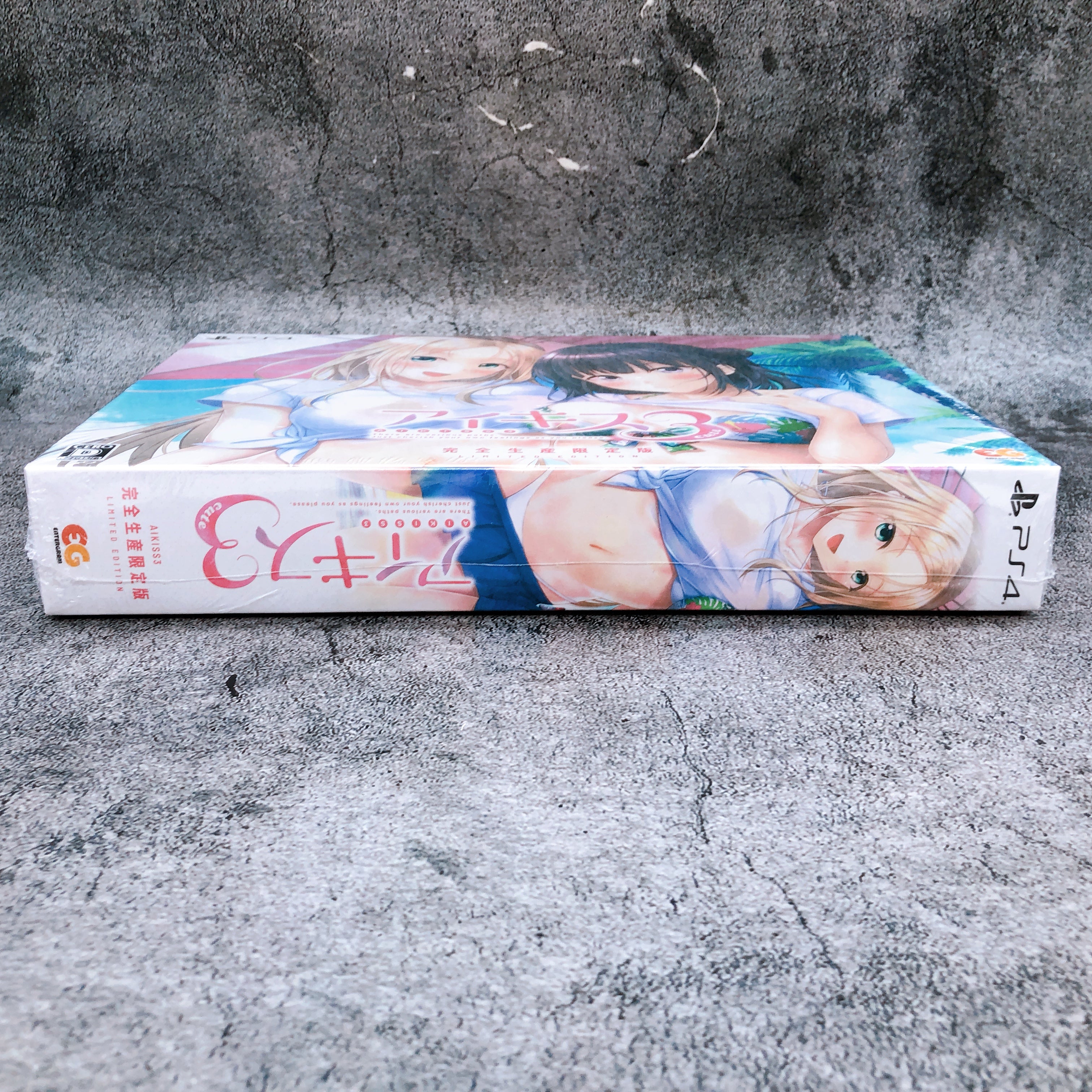 Playstation 4 AiKiss 3 Cute Limited Edition PS4 Game Entergram Japan Sealed New