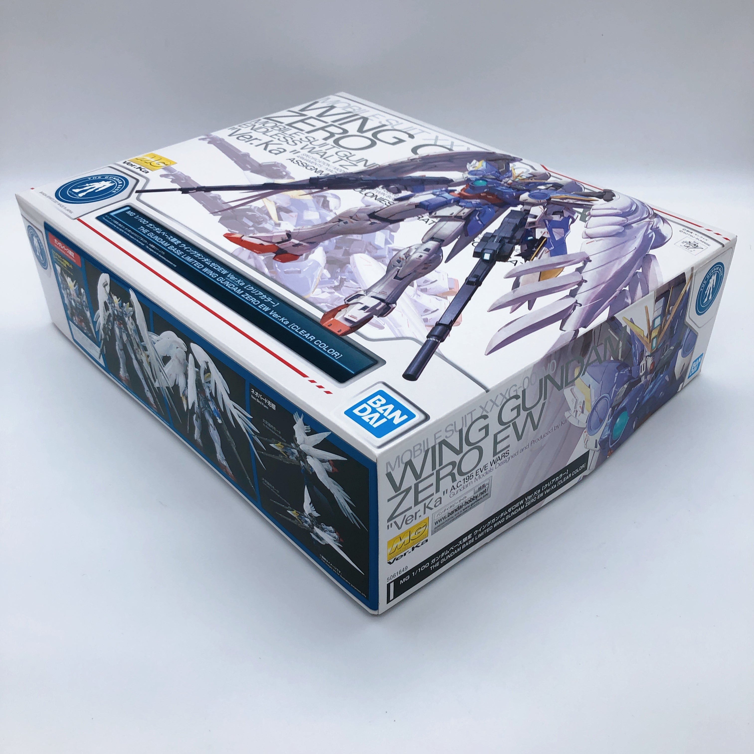 MG 1/100 Wing Gundam Zero EW Ver.Ka Clear Color Limited Model Kit Bandai Japan