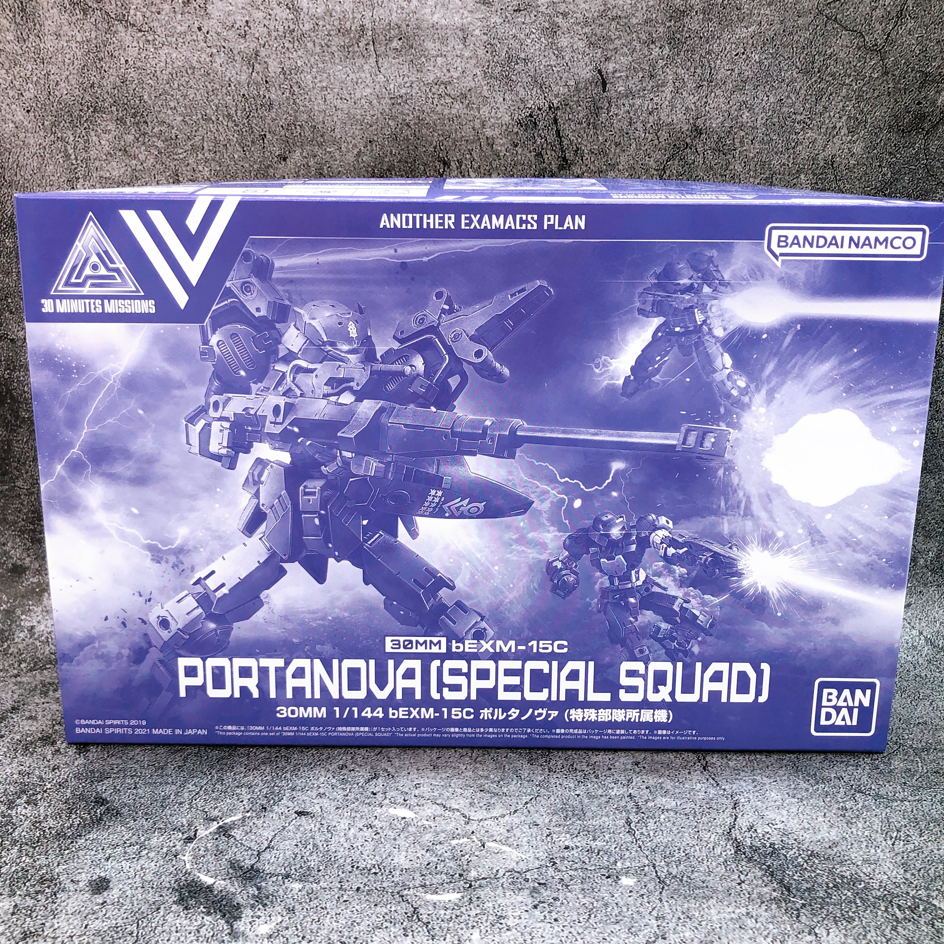30MM bEXM-15C Portanova Special Squad Model Kit Premium Bandai NEW FASTSHIP