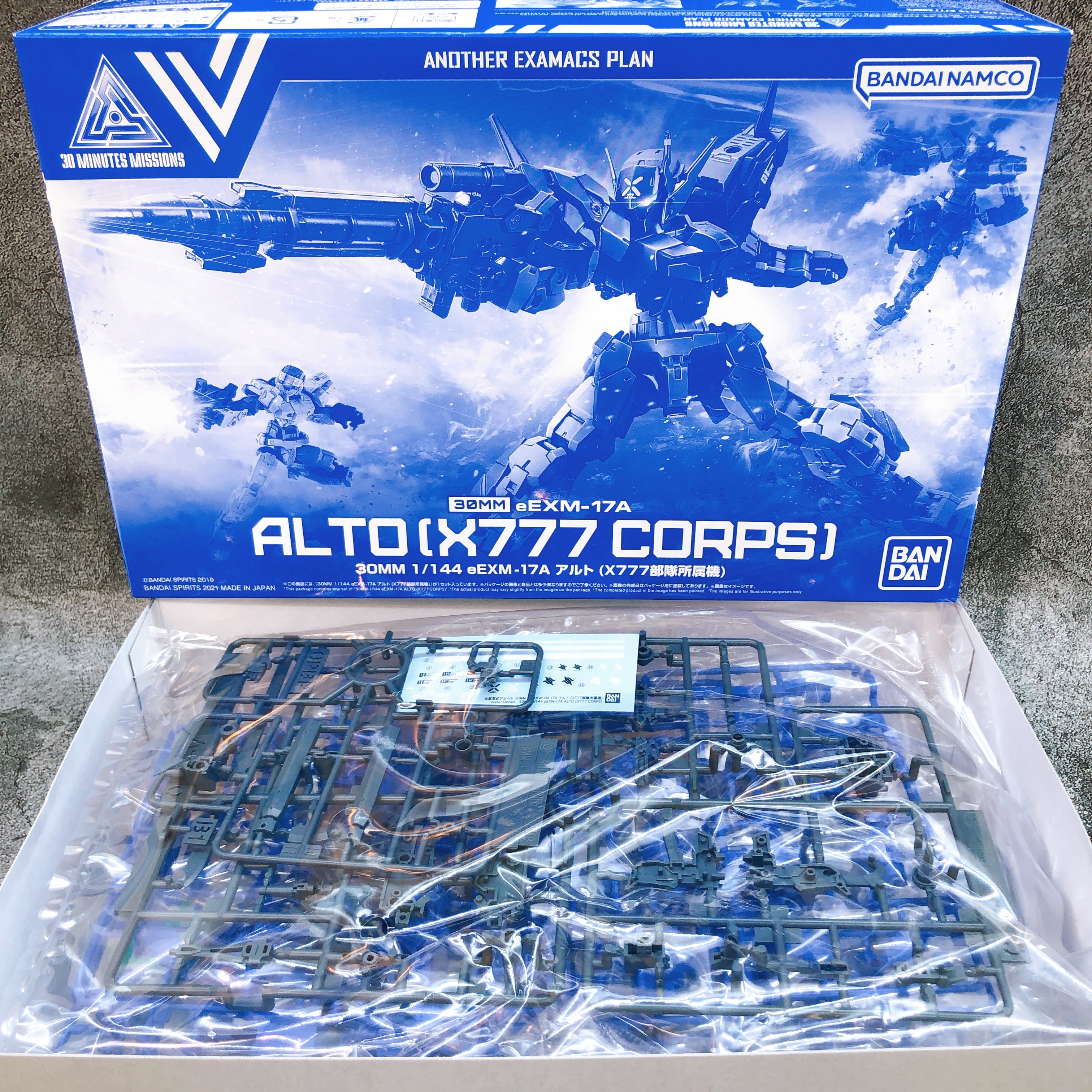 30MM 1/144 eEXM-17A ALTO X777 CORPS Plastic Model Kit Premium Bandai Japan NEW
