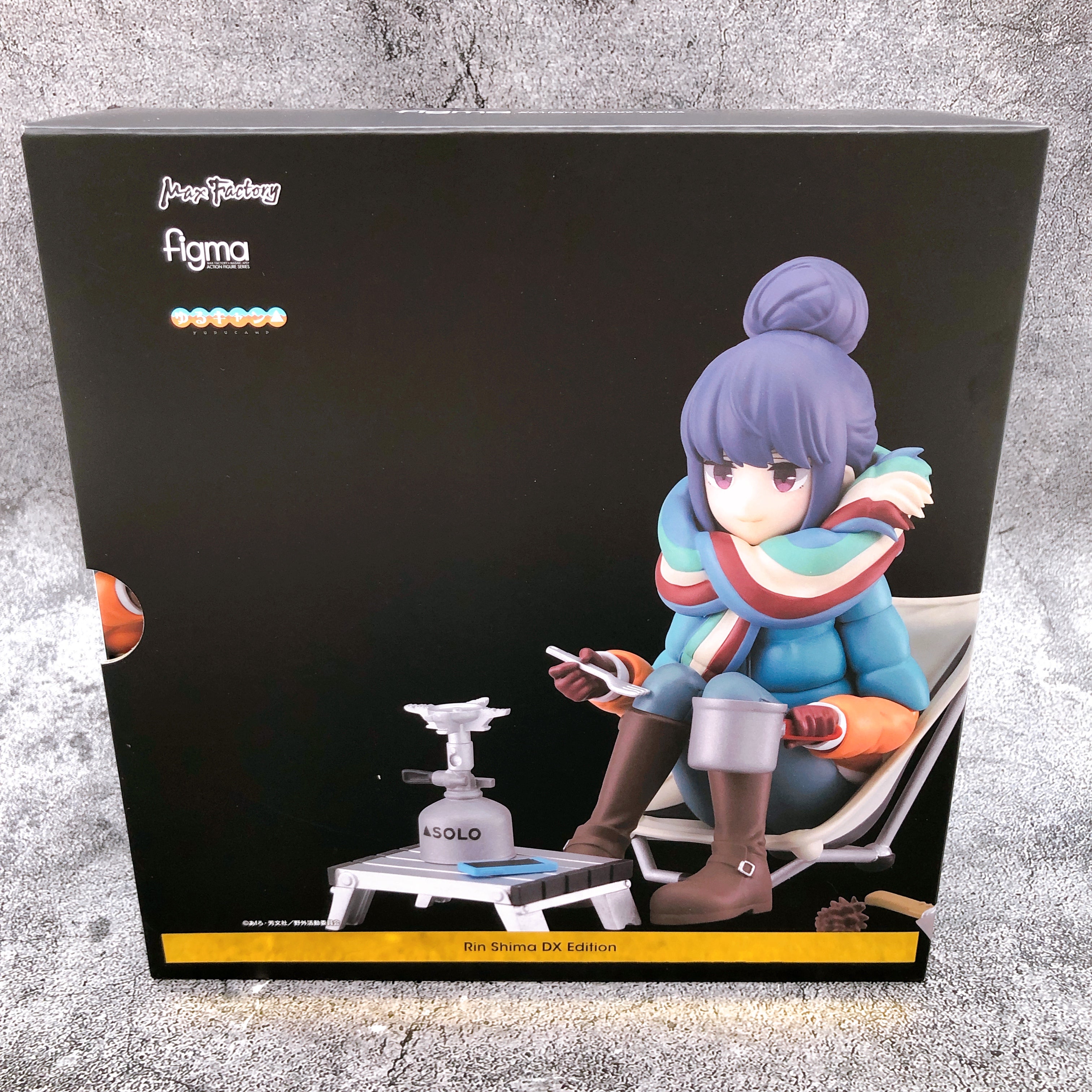 (w/Bonus) Yuru Laid-Back Camp Rin Shima DX Ver Figma 551-DX Action Figure NEW