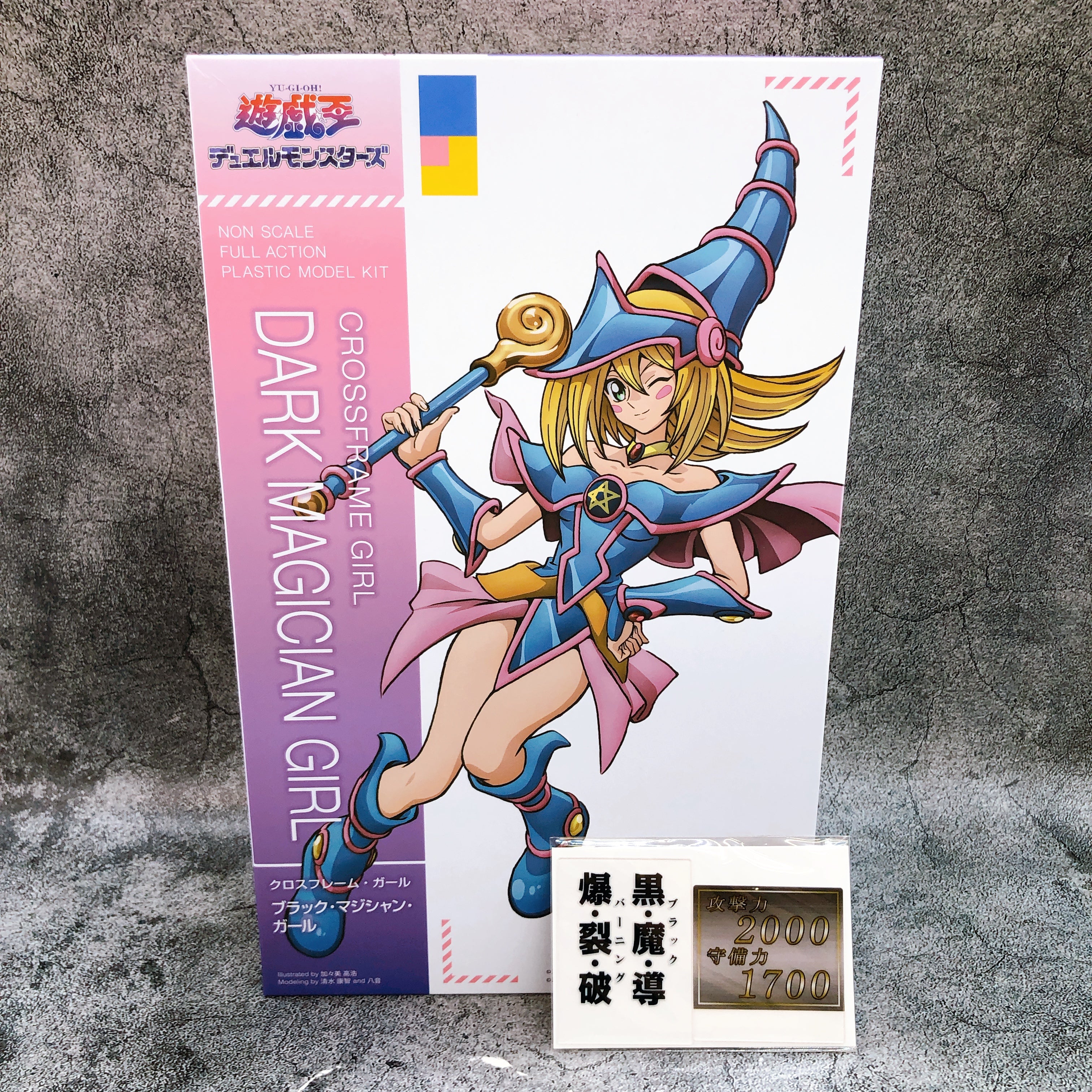 (w/Bonus) Cross Frame Girl Dark Magician Girl Yu-Gi-Oh! Model Kit KOTOBUKIYA NEW
