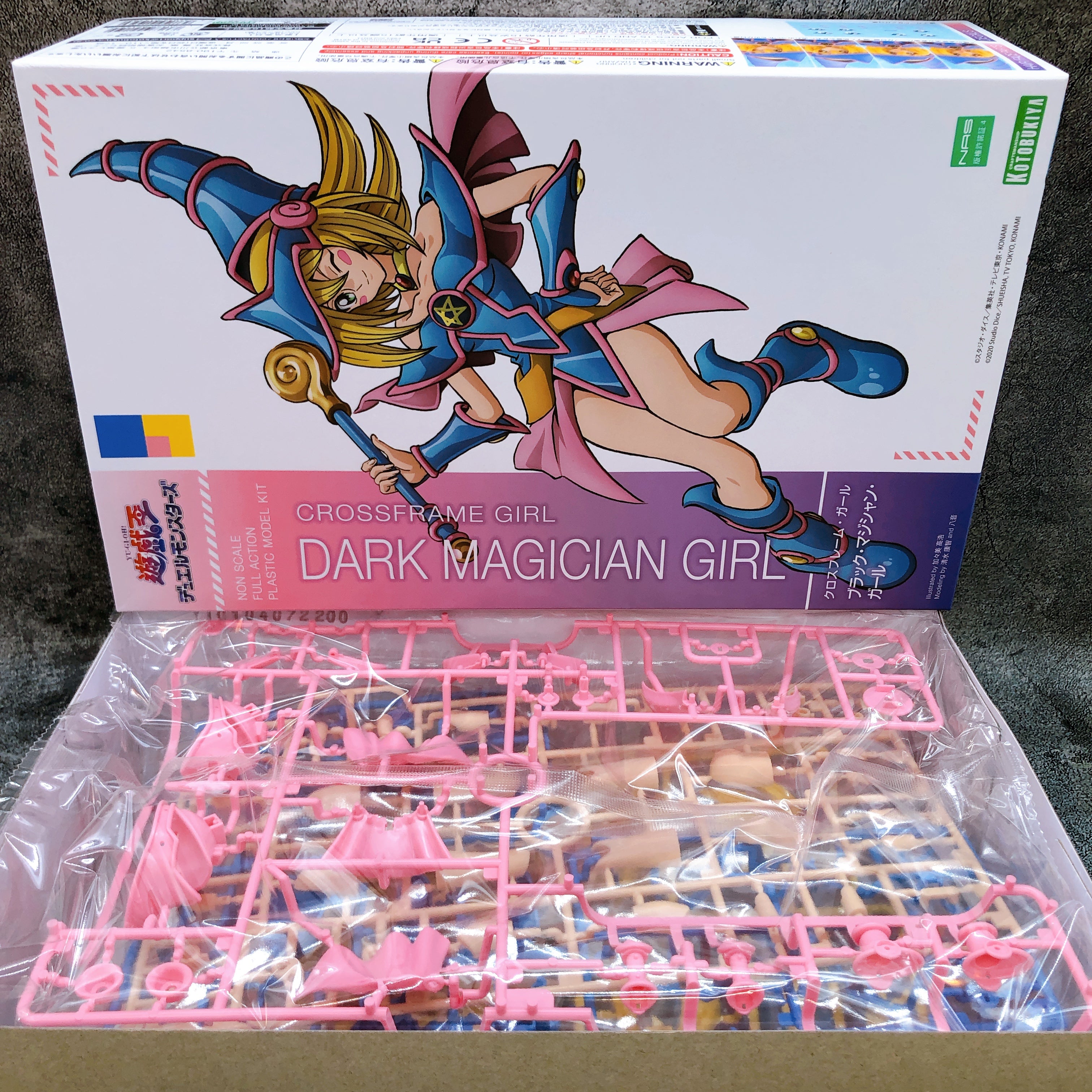 (w/Bonus) Cross Frame Girl Dark Magician Girl Yu-Gi-Oh! Model Kit KOTOBUKIYA NEW