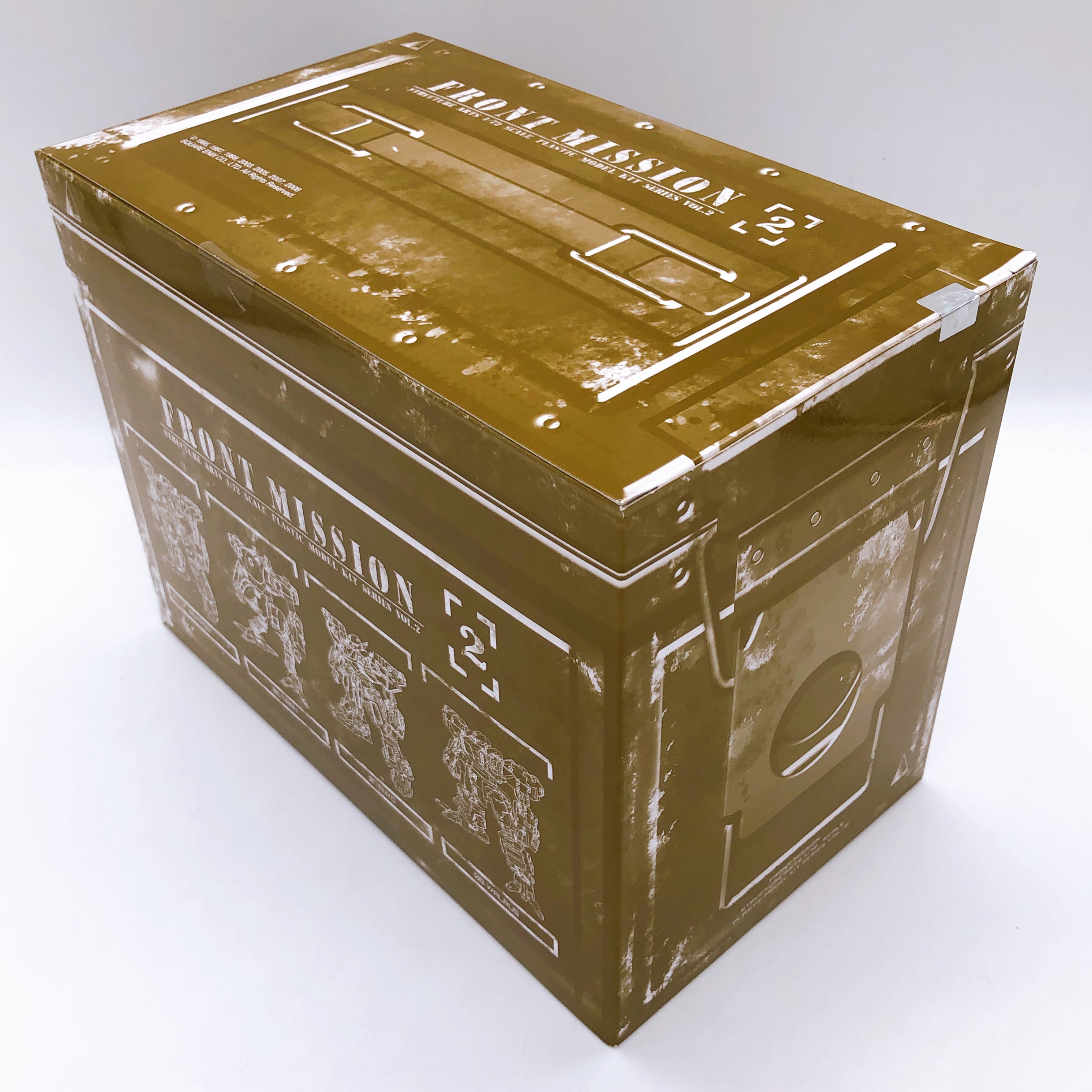 (w/Bonus) Front Mission Structure Arts 1/72 Scale Model Kit Series Vol.2 Box NEW