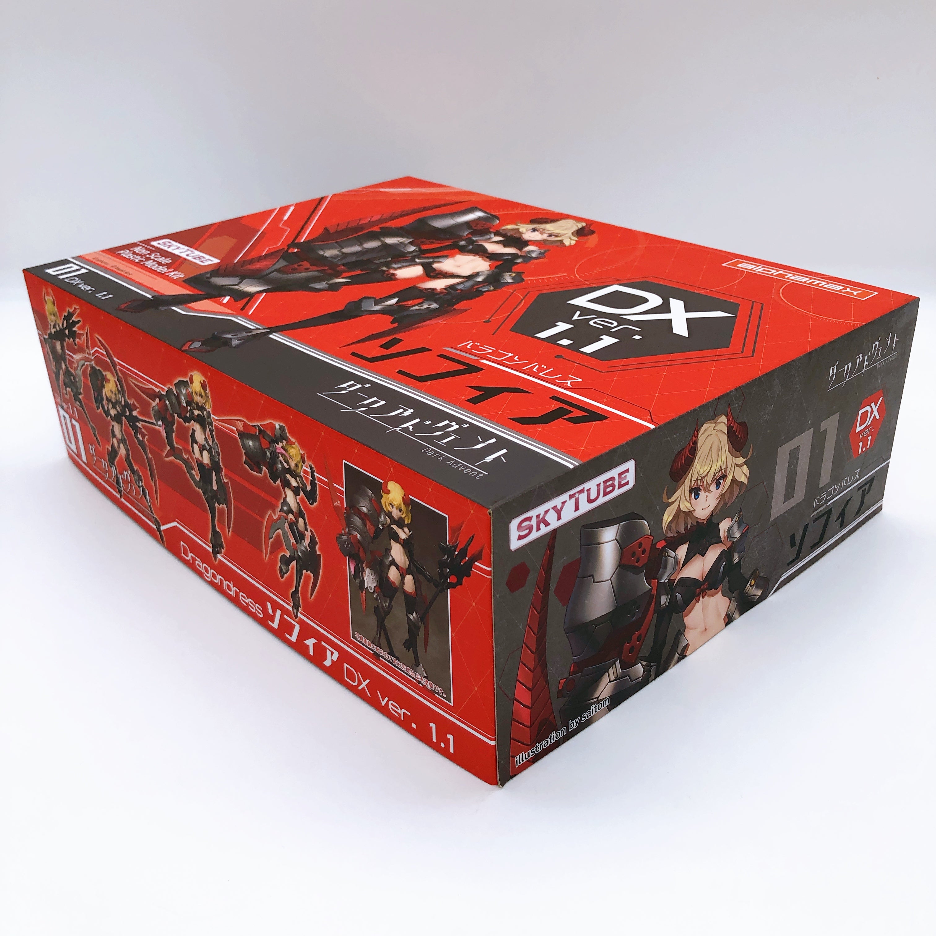 DarkAdvent Dragondress Sophia DX ver. 1.1 Non Scale Model Kit Alphamax Japan NEW