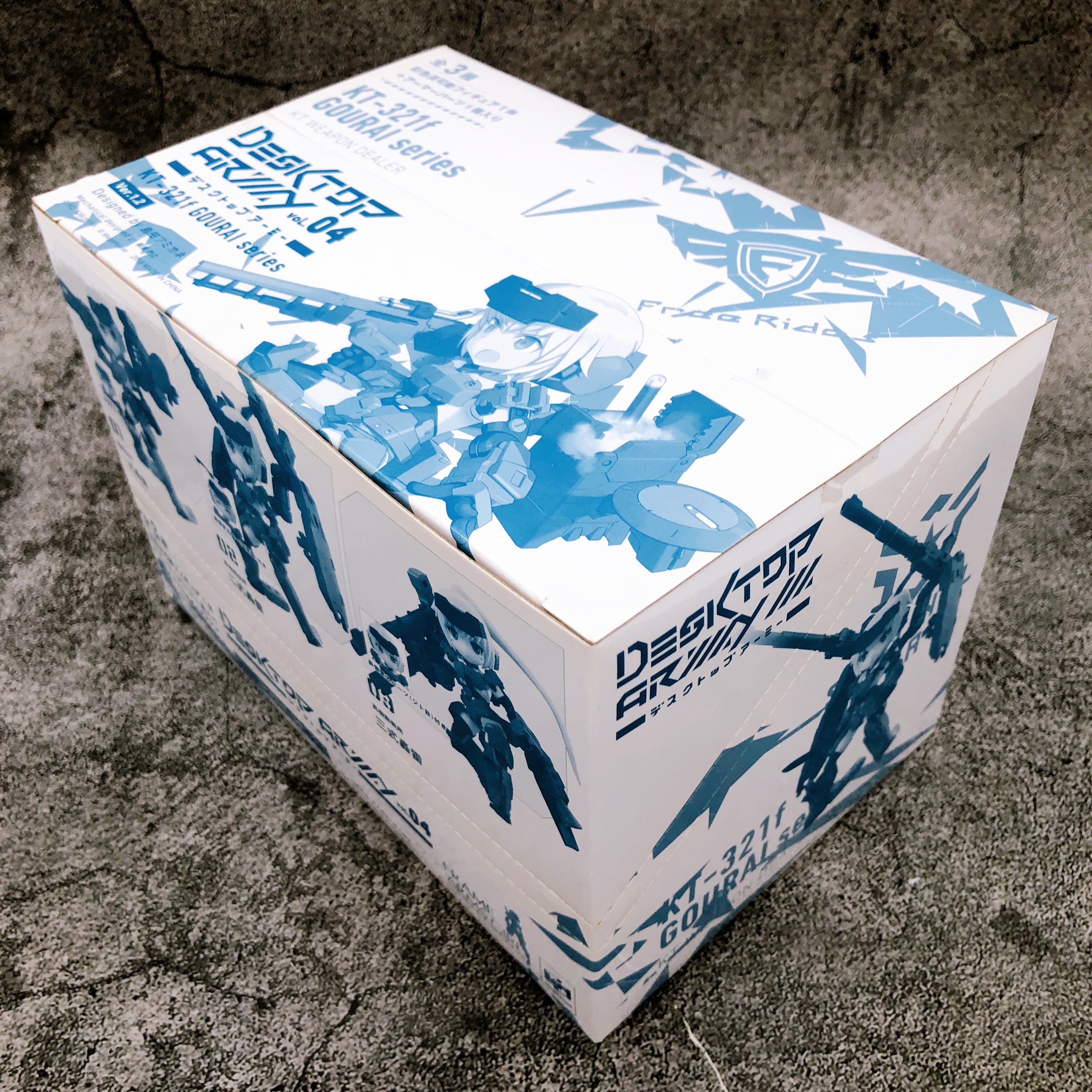 Desktop Army Frame Arms Girl KT-321f Gorai Series Ver 1.2 Set of 3 Figure NEW