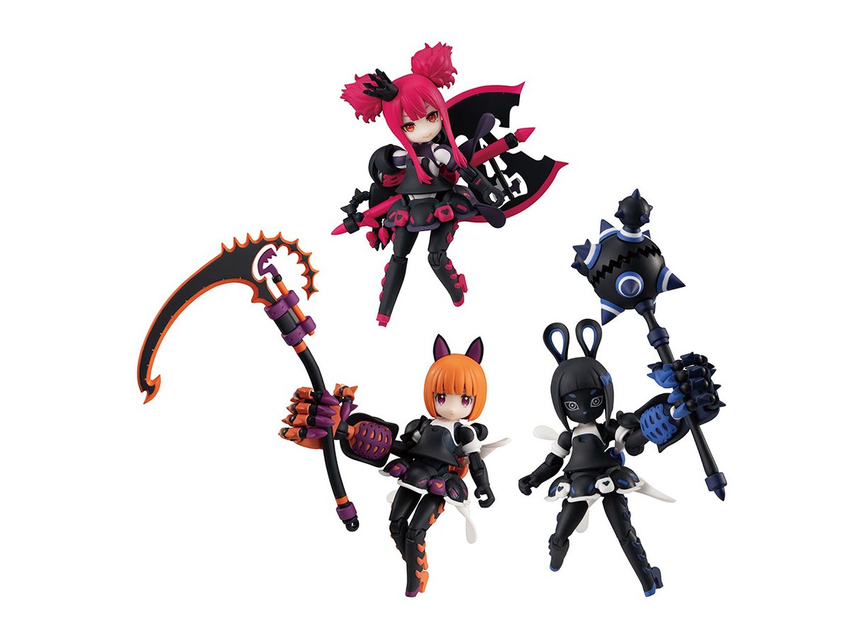 Desktop Army vol. 27 K-303d Merisa Series Set of 3 Figure MegaHouse NEW