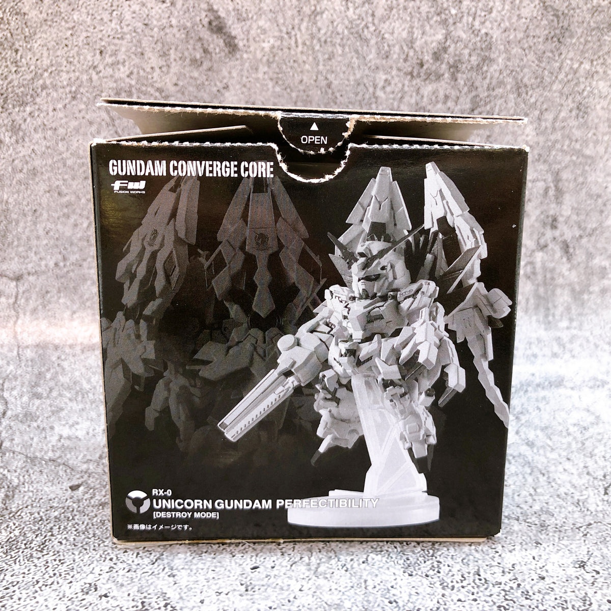 FW GUNDAM CONVERGE CORE Unicorn Gundam Perfectibility Figure 15+ Premium Bandai