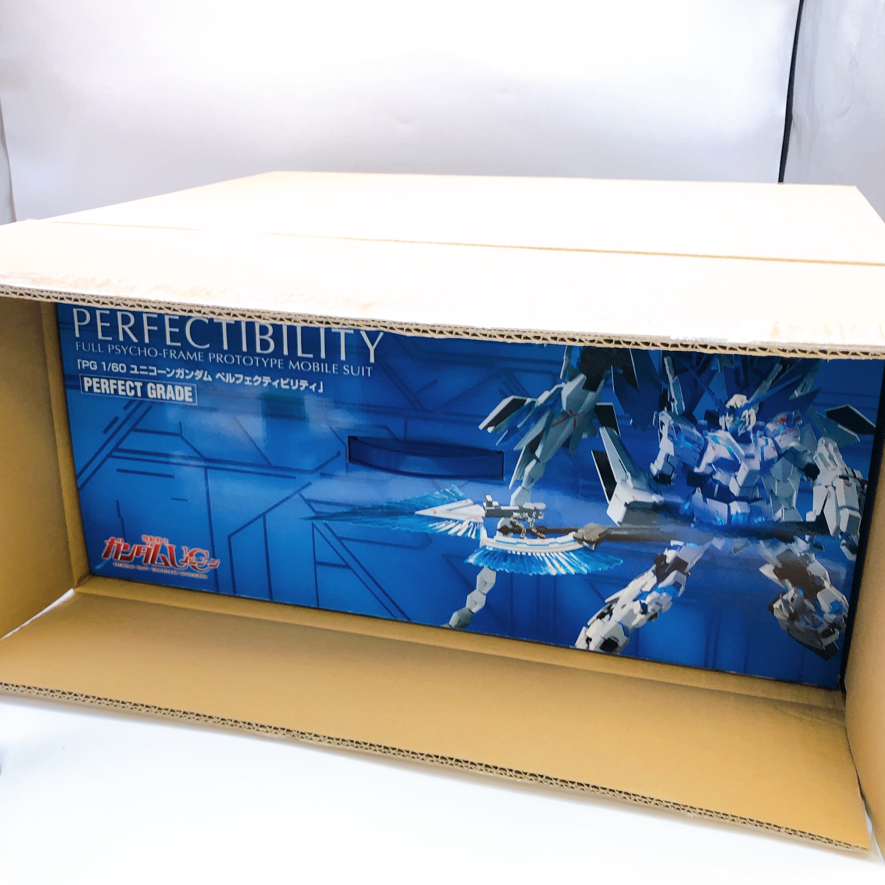 PG 1/60 Unicorn Gundam Perfectibility Gunpla Model Kit 15+ Premium Bandai Japan