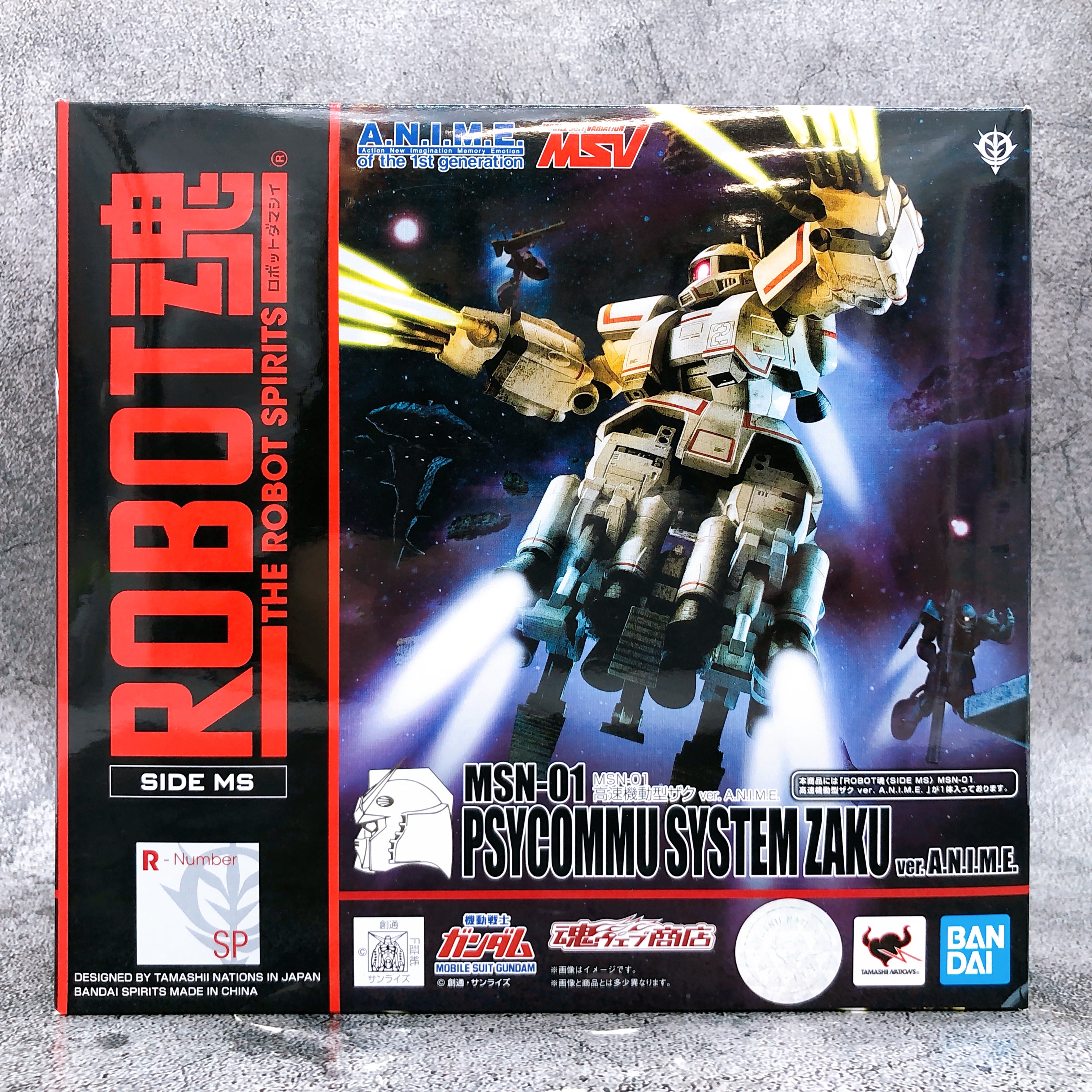 Robot Spirits SIDE MS MSN-01 Psycommu System Zaku ver. A.N.I.M.E. Figure Japan