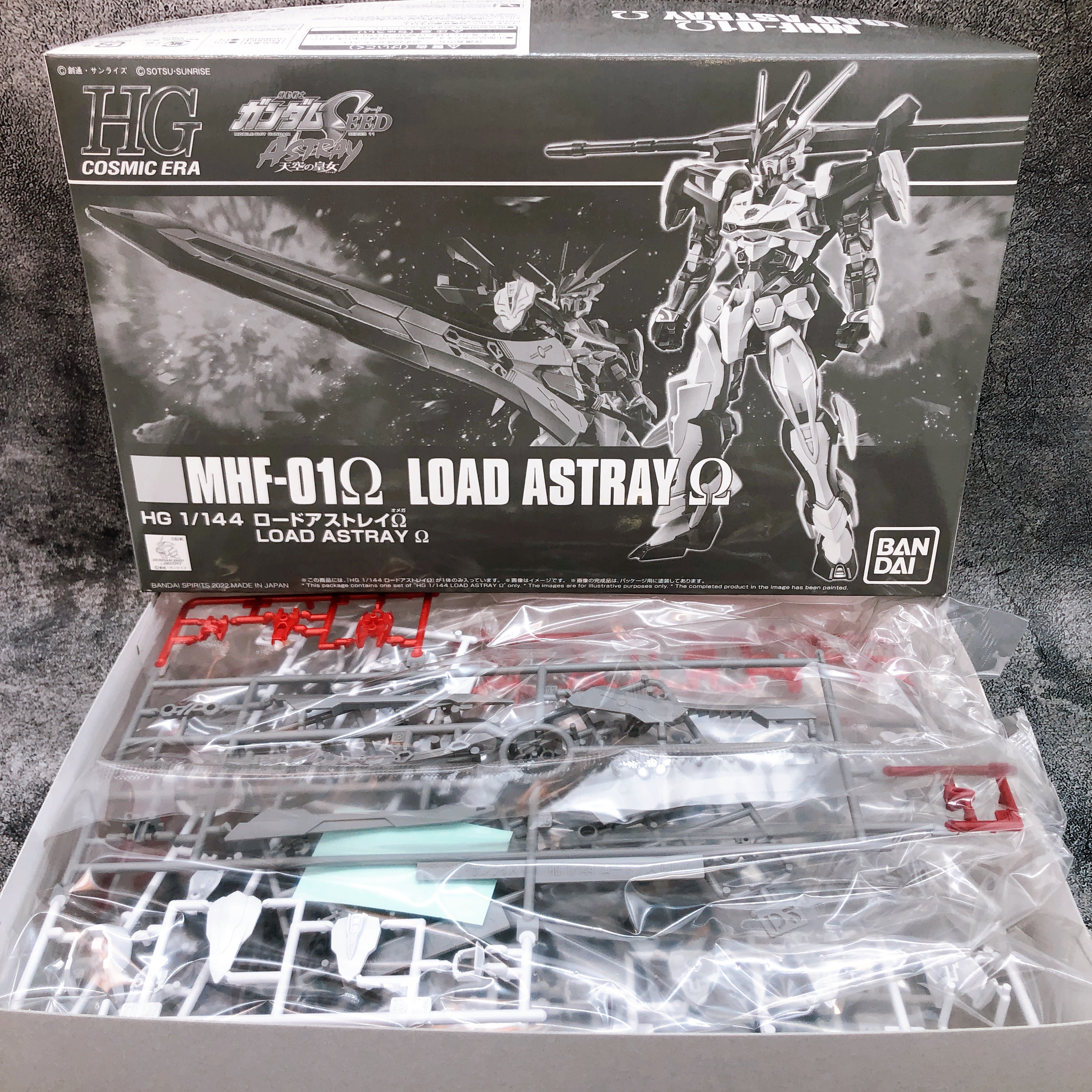 HG 1/144 Load Astray Omega MHF-01Ω Model Kit Premium Bandai Japan NEW FASTSHIP