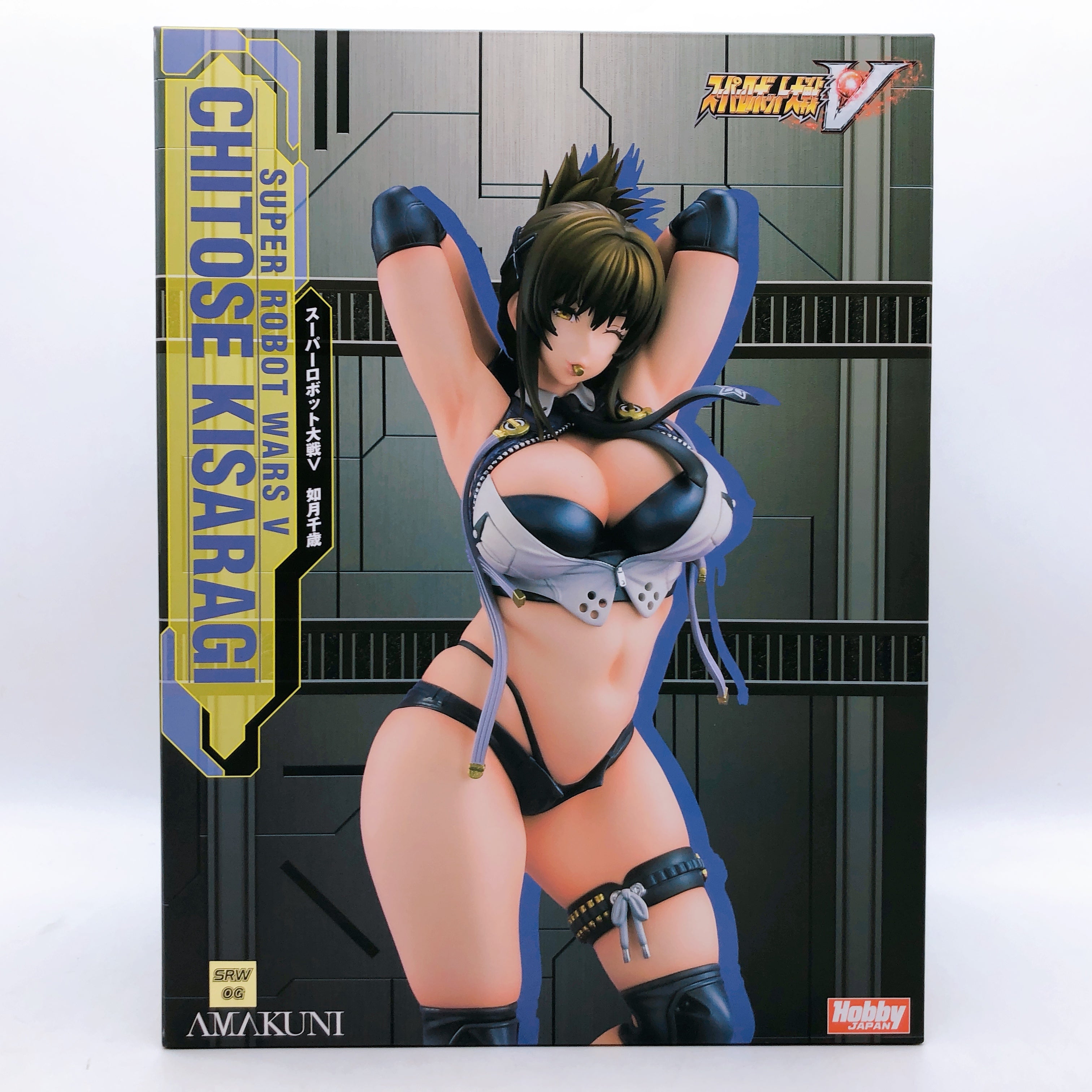 Super Robot Wars V Chitose Kisaragi 1/7 Scale Figure Hobby Japan AMAKUNI Sealed