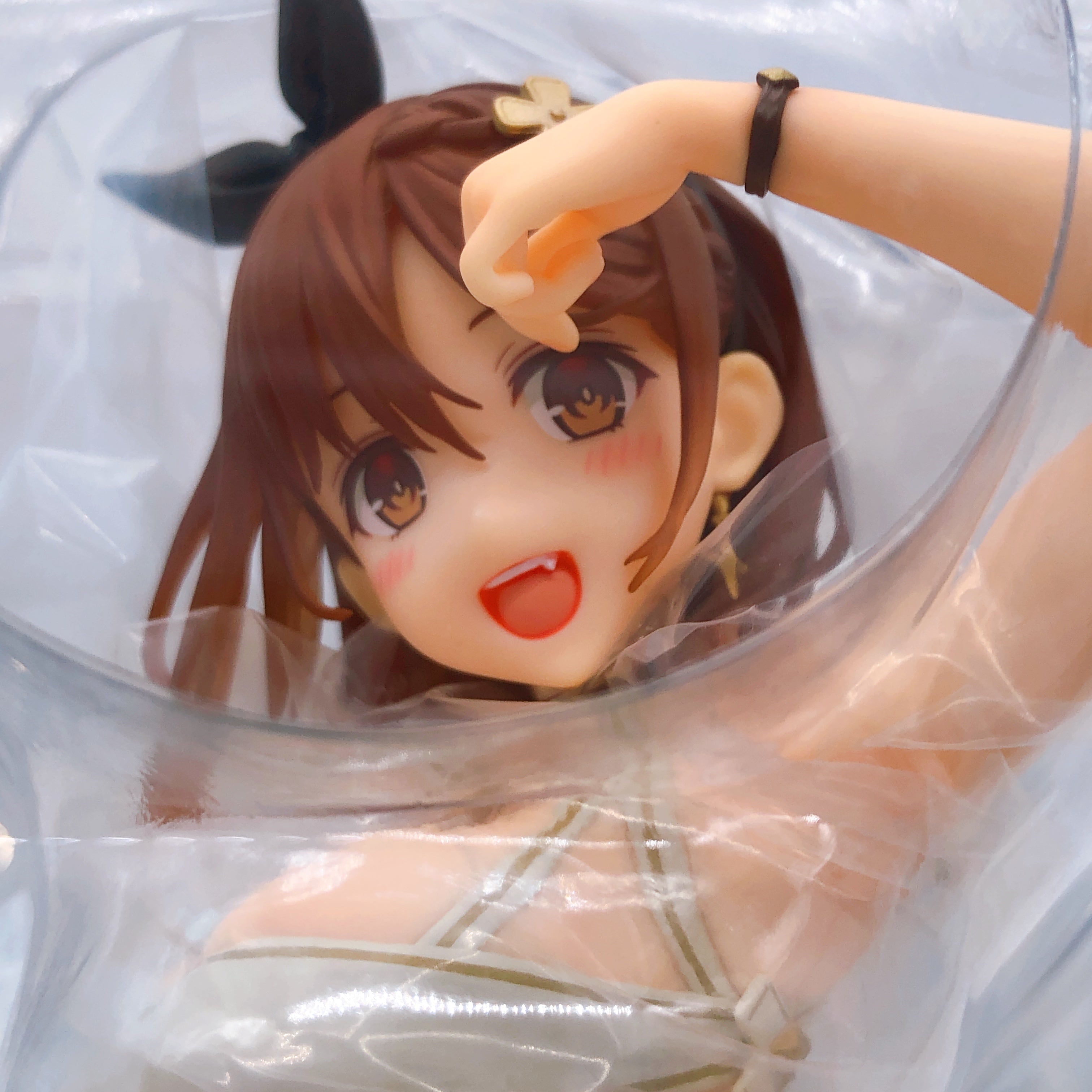Atelier Ryza Reisalin Stout White Swimsuit 1/6 Figure Spiritale AUTHENTIC Japan