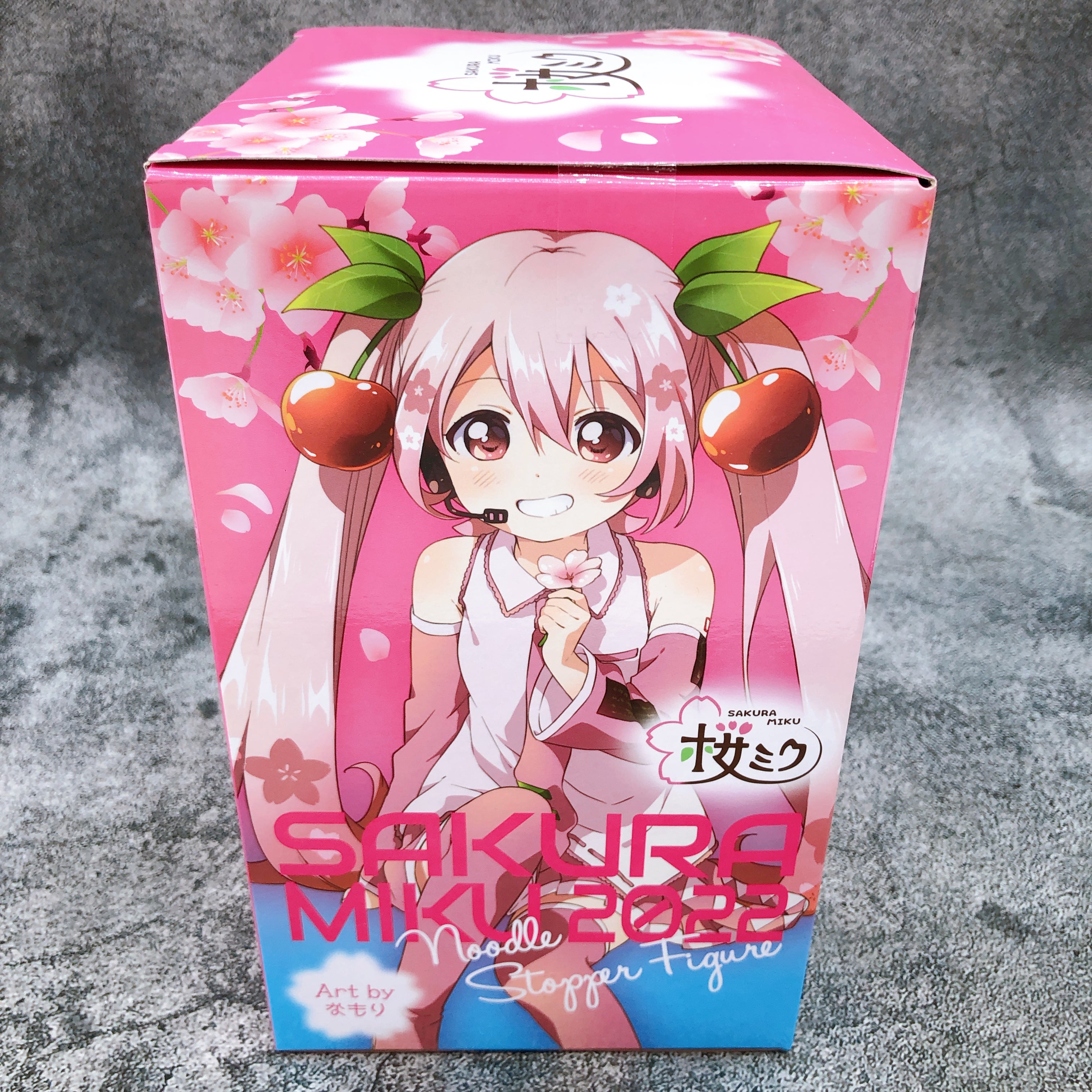 Hatsune Miku Sakura Miku 2022 Noodle Stopper Figure FuRyu Japan Sealed NEW