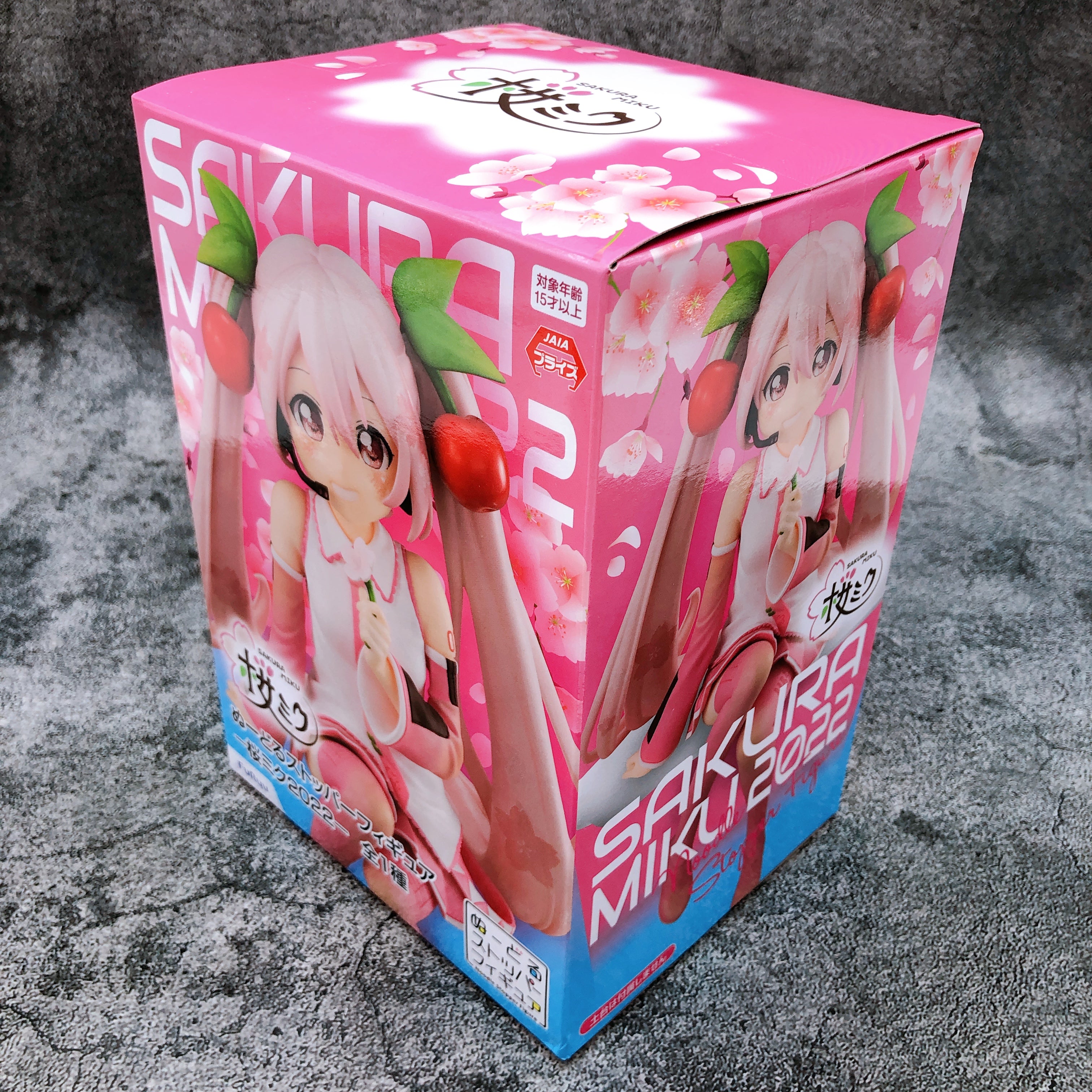 Hatsune Miku Sakura Miku 2022 Noodle Stopper Figure FuRyu Japan Sealed NEW