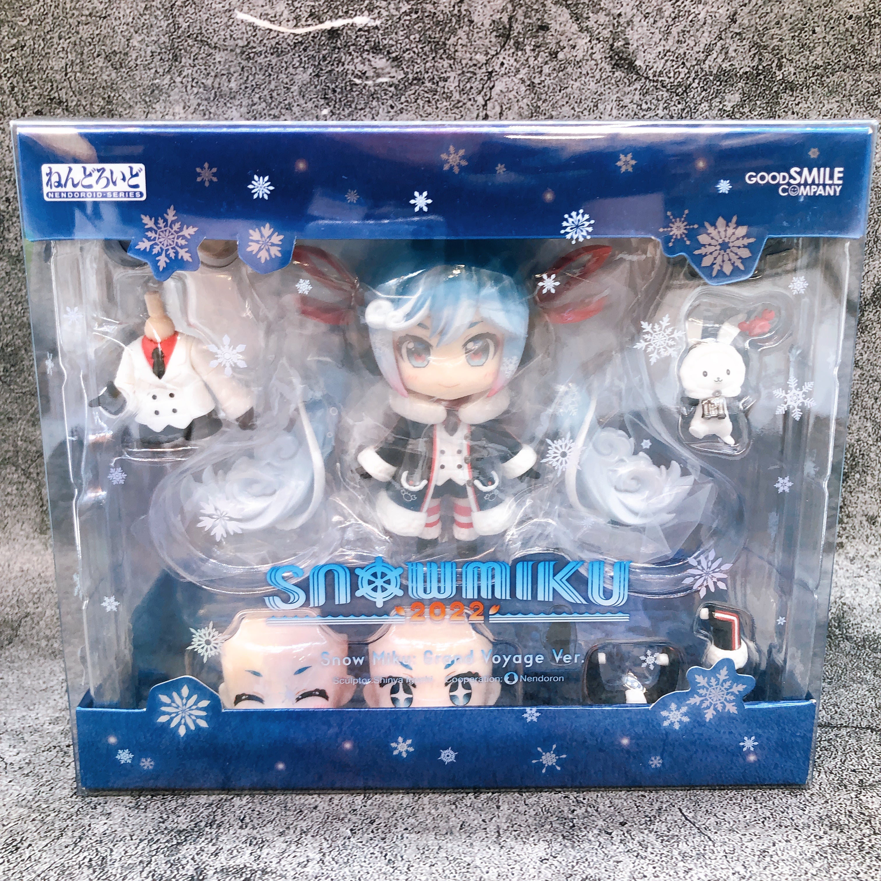 Nendoroid Snow Miku 2022 Grand Voyage Ver Hatsune Miku Figure GSC Japan Sealed