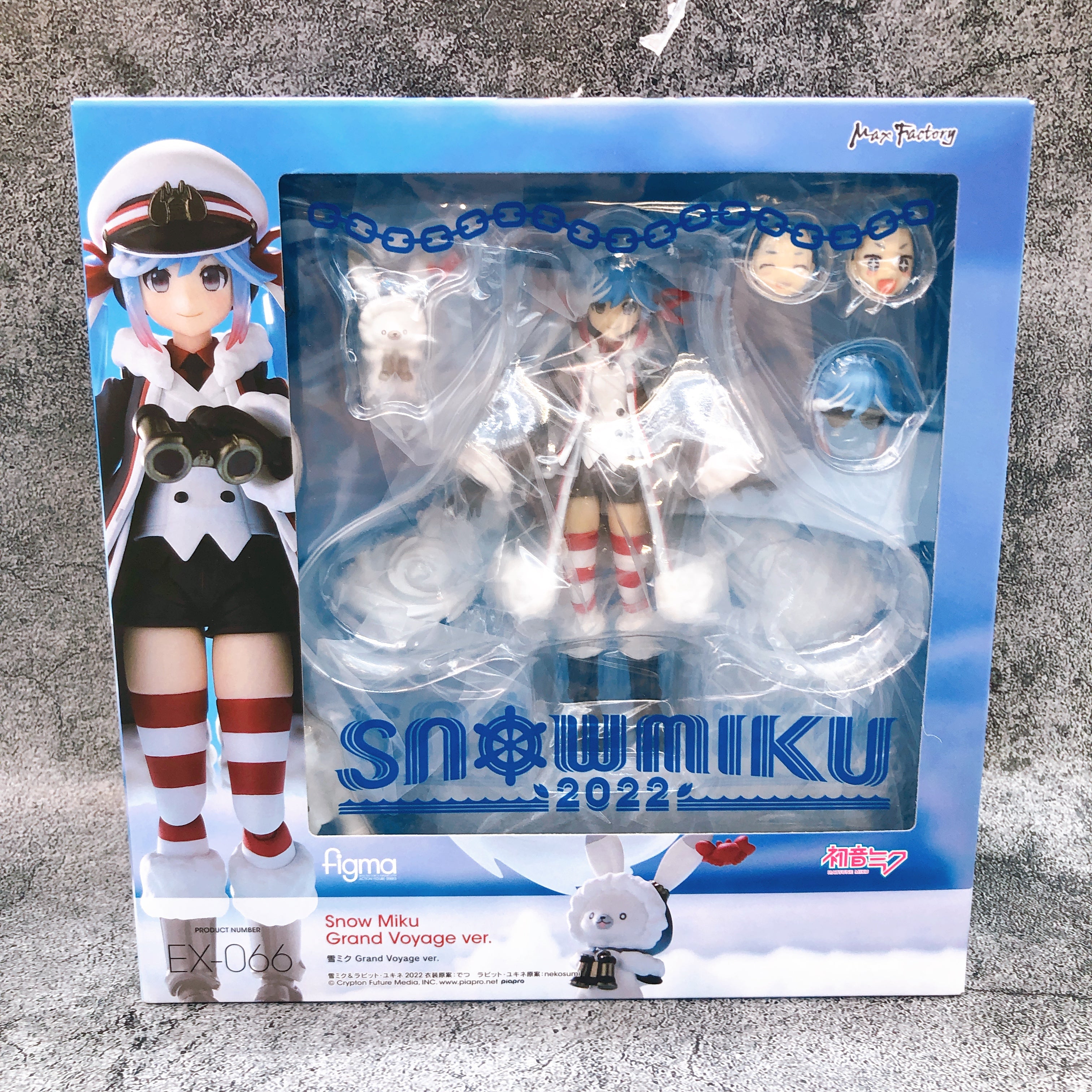 figma 初音ミク 雪ミク Grand Voyage ver. EX-066 figma Snow Miku 2022 Grand Voyage Ver EX-066 Action Figure Max Factory