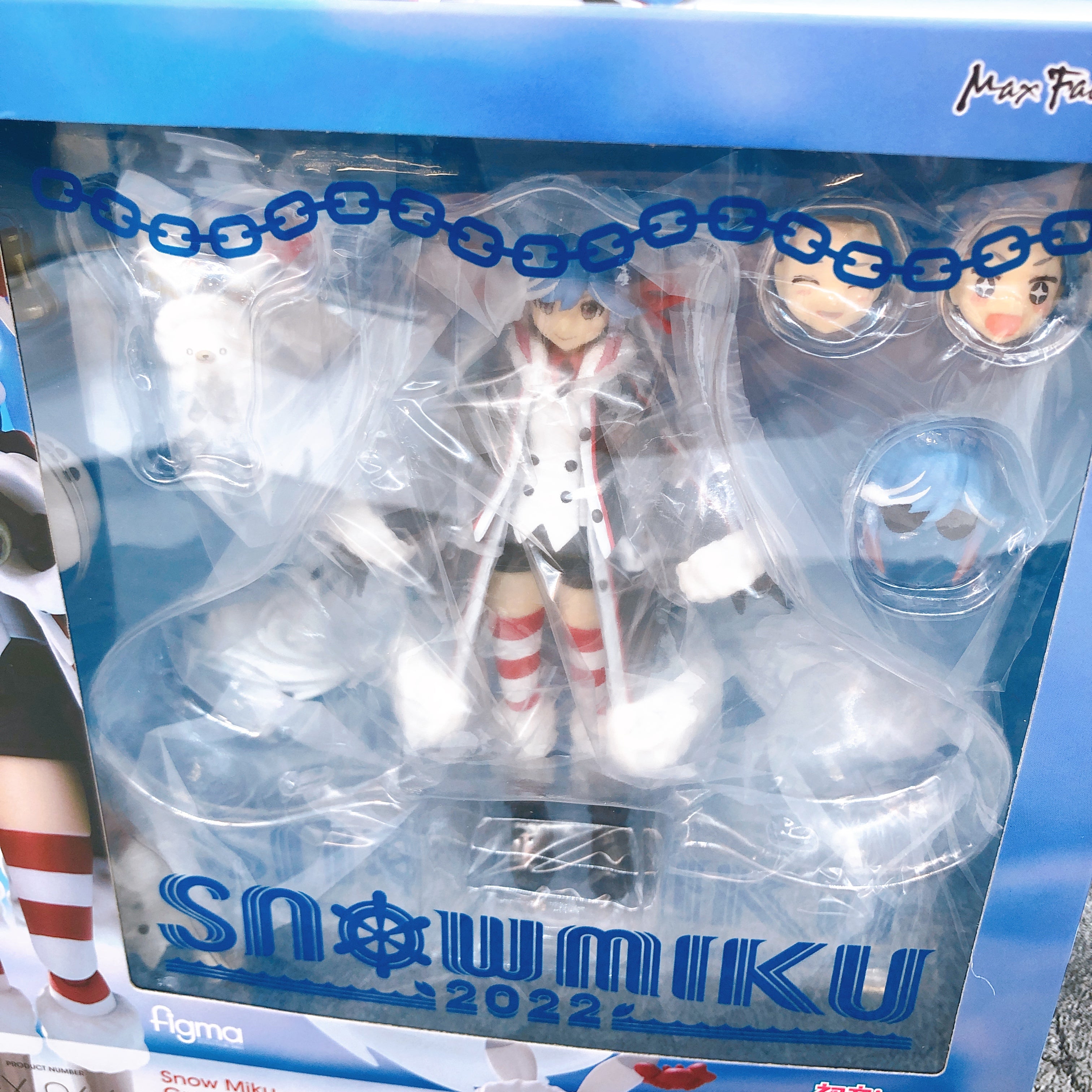 figma Snow Miku 2022 Grand Voyage Ver EX-066 Action Figure Max Factory Japan NEW