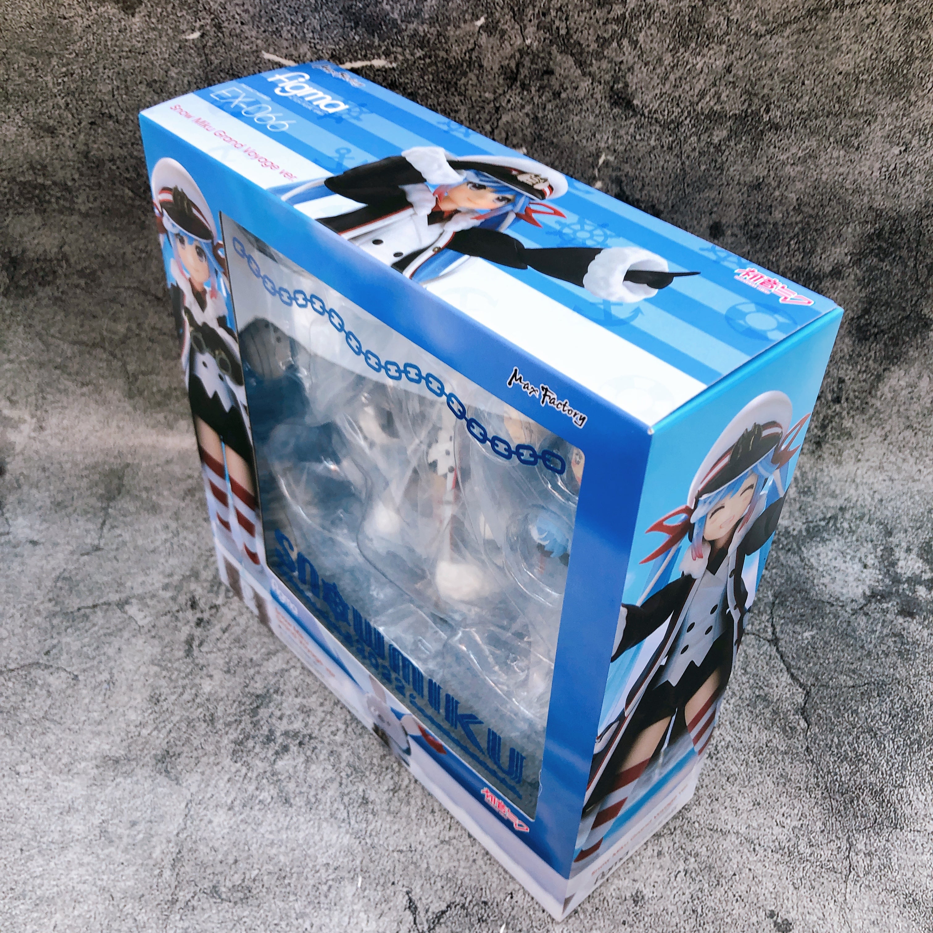 figma Snow Miku 2022 Grand Voyage Ver EX-066 Action Figure Max Factory Japan NEW