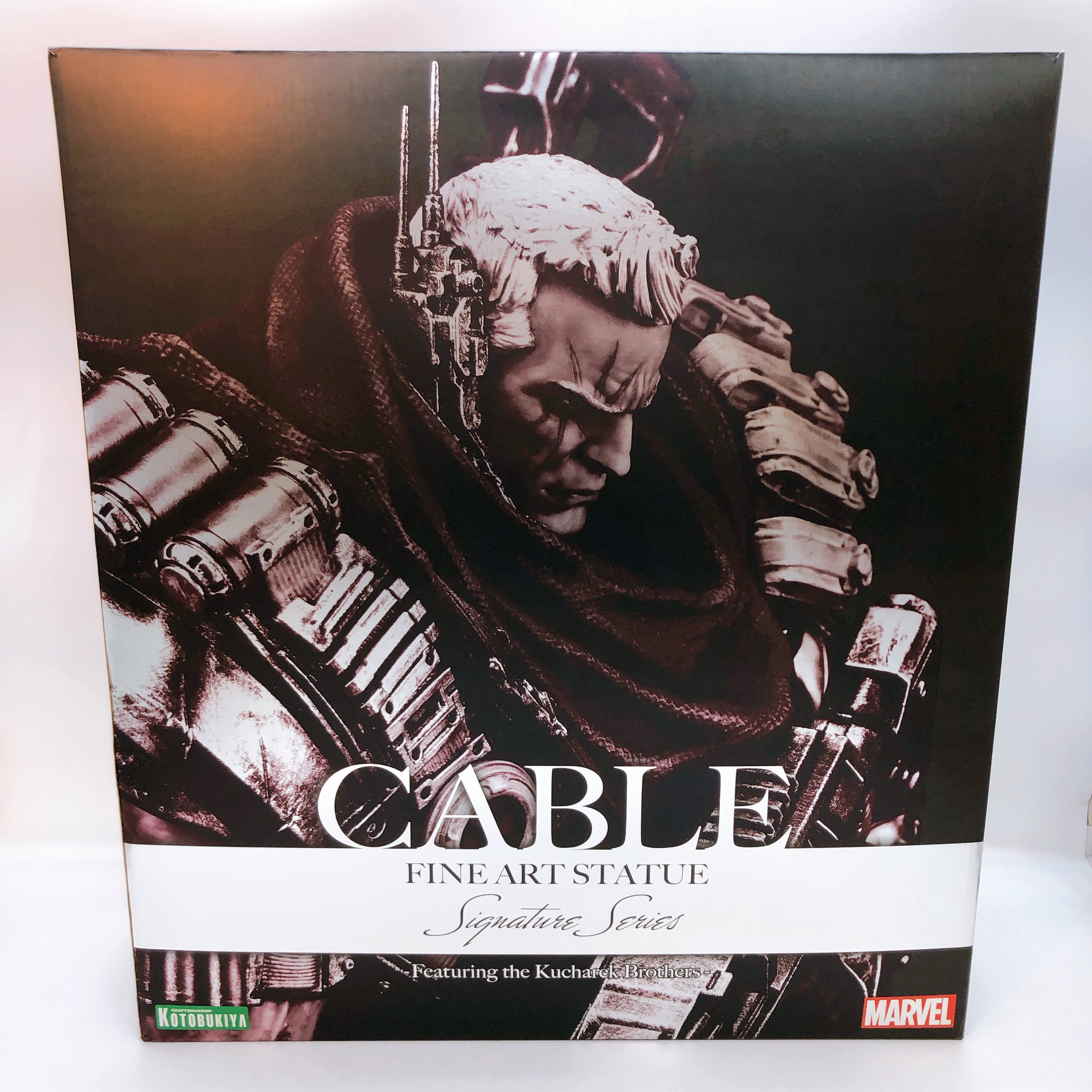 Marvel Universe Cable 1/6 Fine Art Statue Signature Series Kucharek Br
