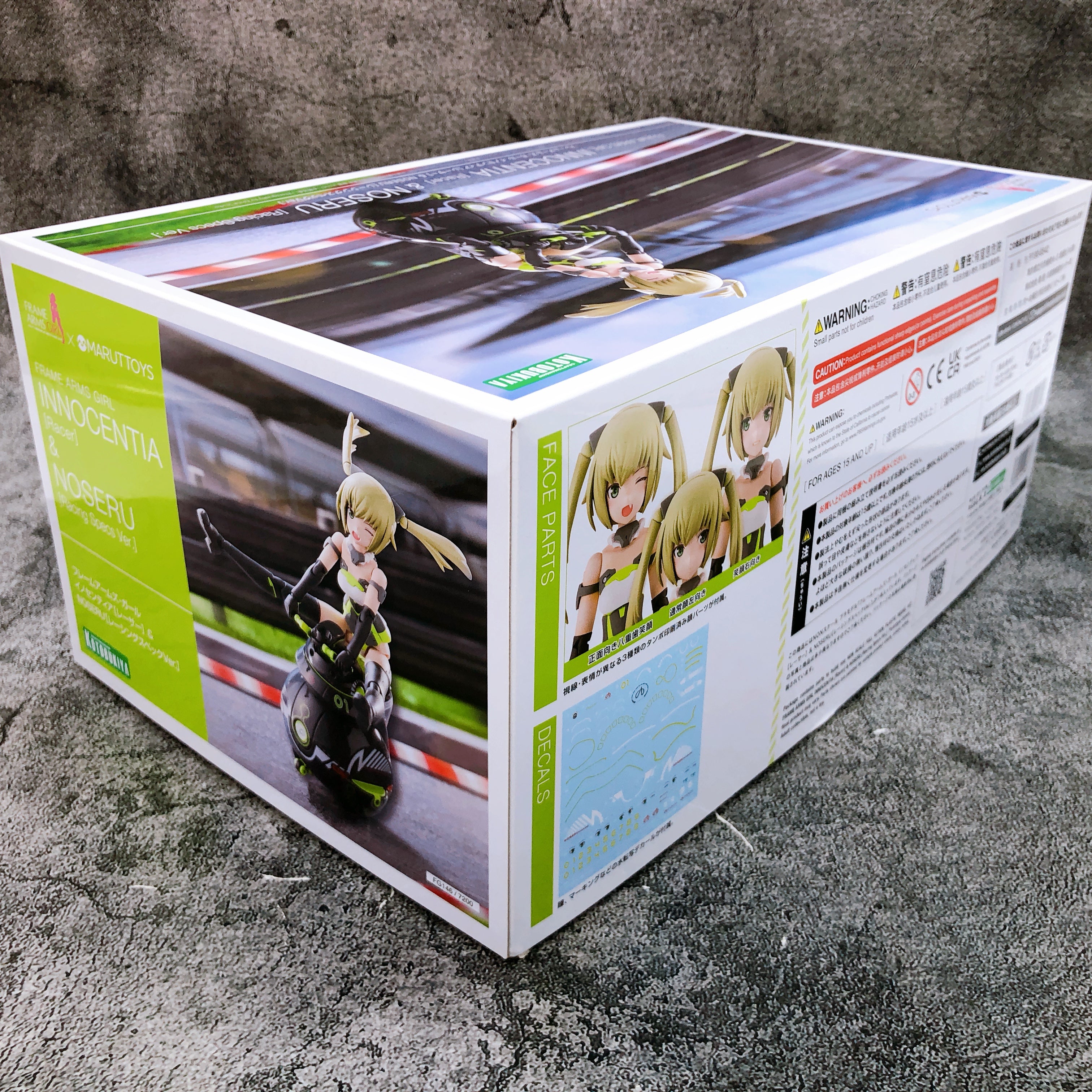 Frame Arms Girl Innocentia Racer & Noseru Racing Specs Ver Kit KOTOBUKIYA NEW