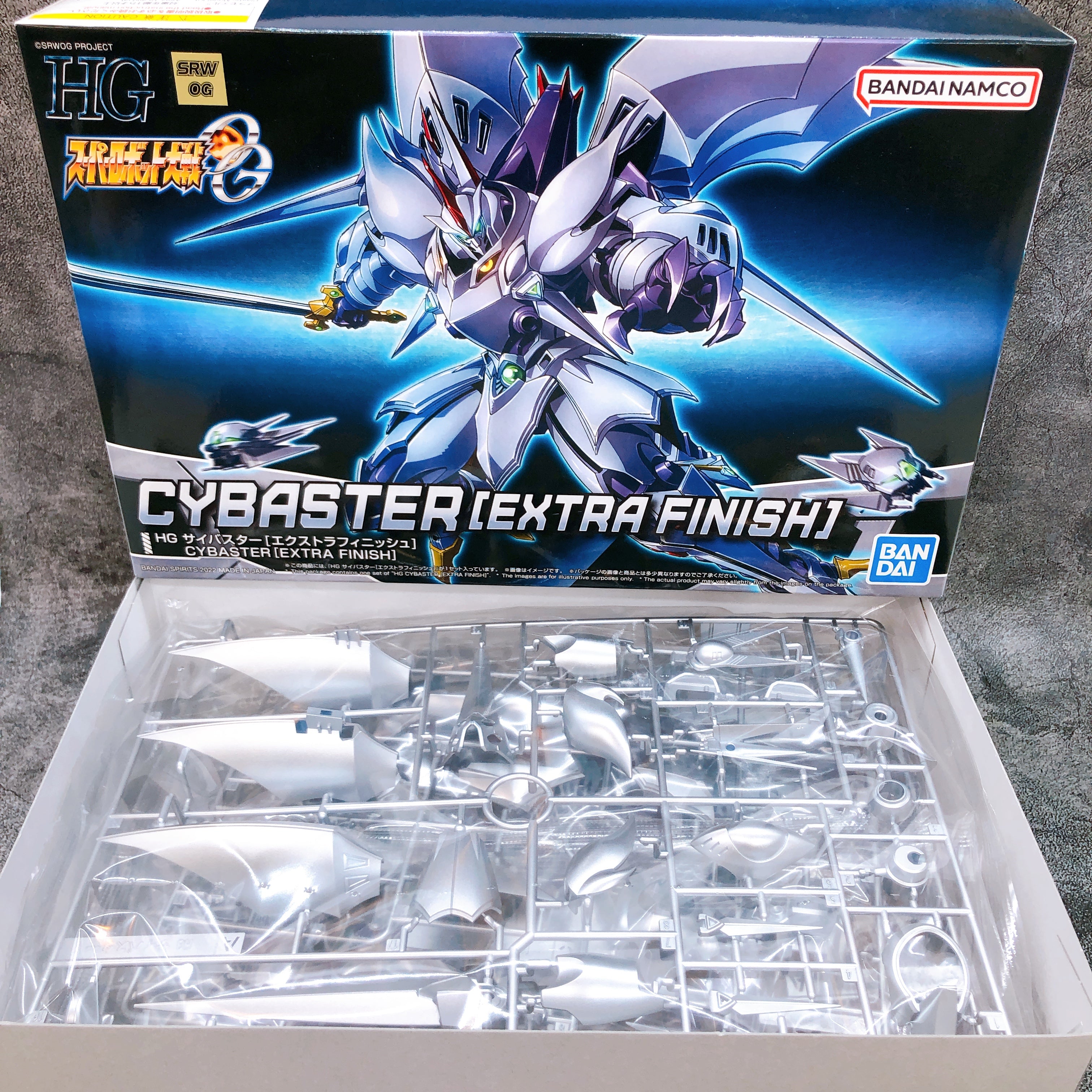 HG Cybaster Extra Finish Super Robot Wars Plastic Model Kit Premium Bandai NEW