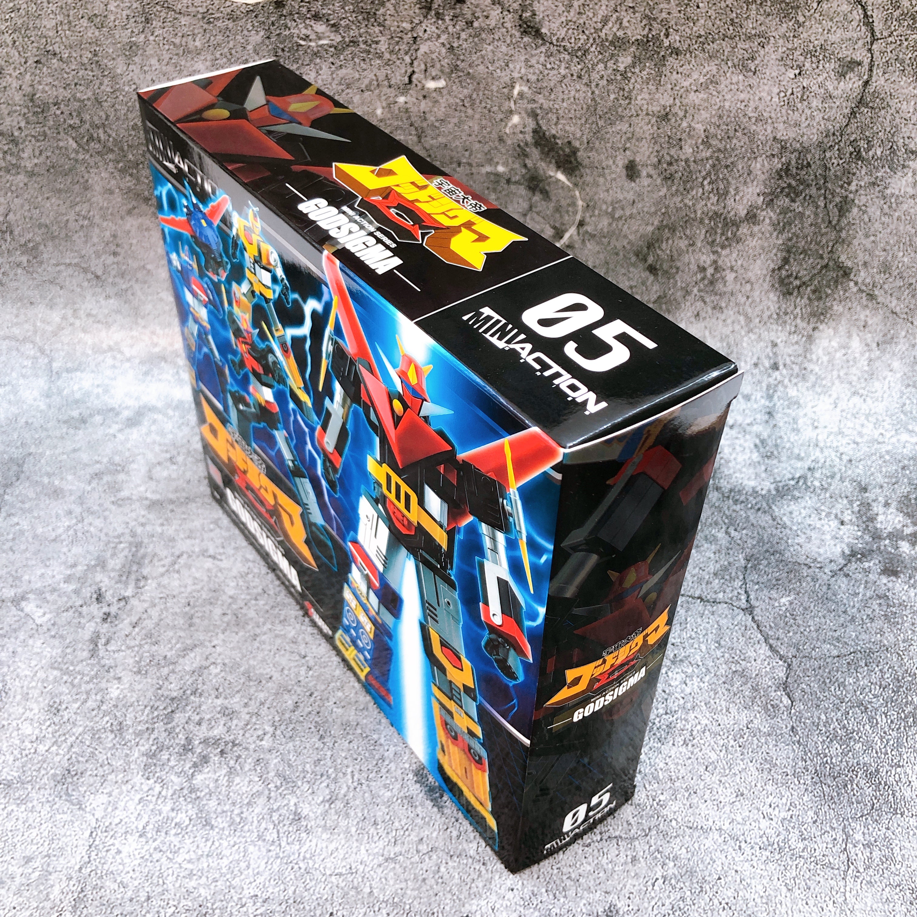 ACTION TOYS Space Emperor God Sigma Mini Action Series 05 Figure Art Storm NEW