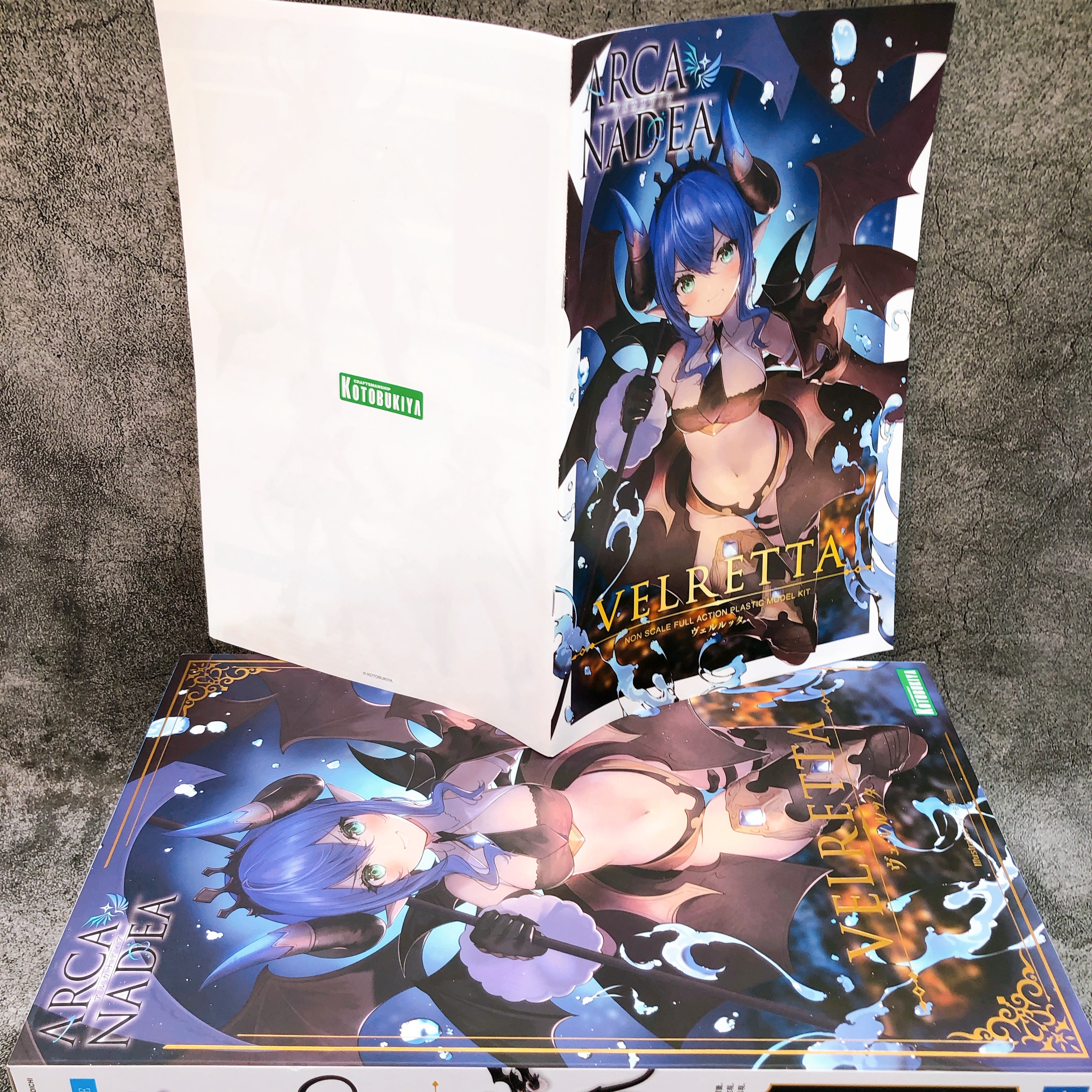KOTOBUKIYA Arcanadea Velretta Non Scale Full Action Model Kit Japan NEW FASTSHIP