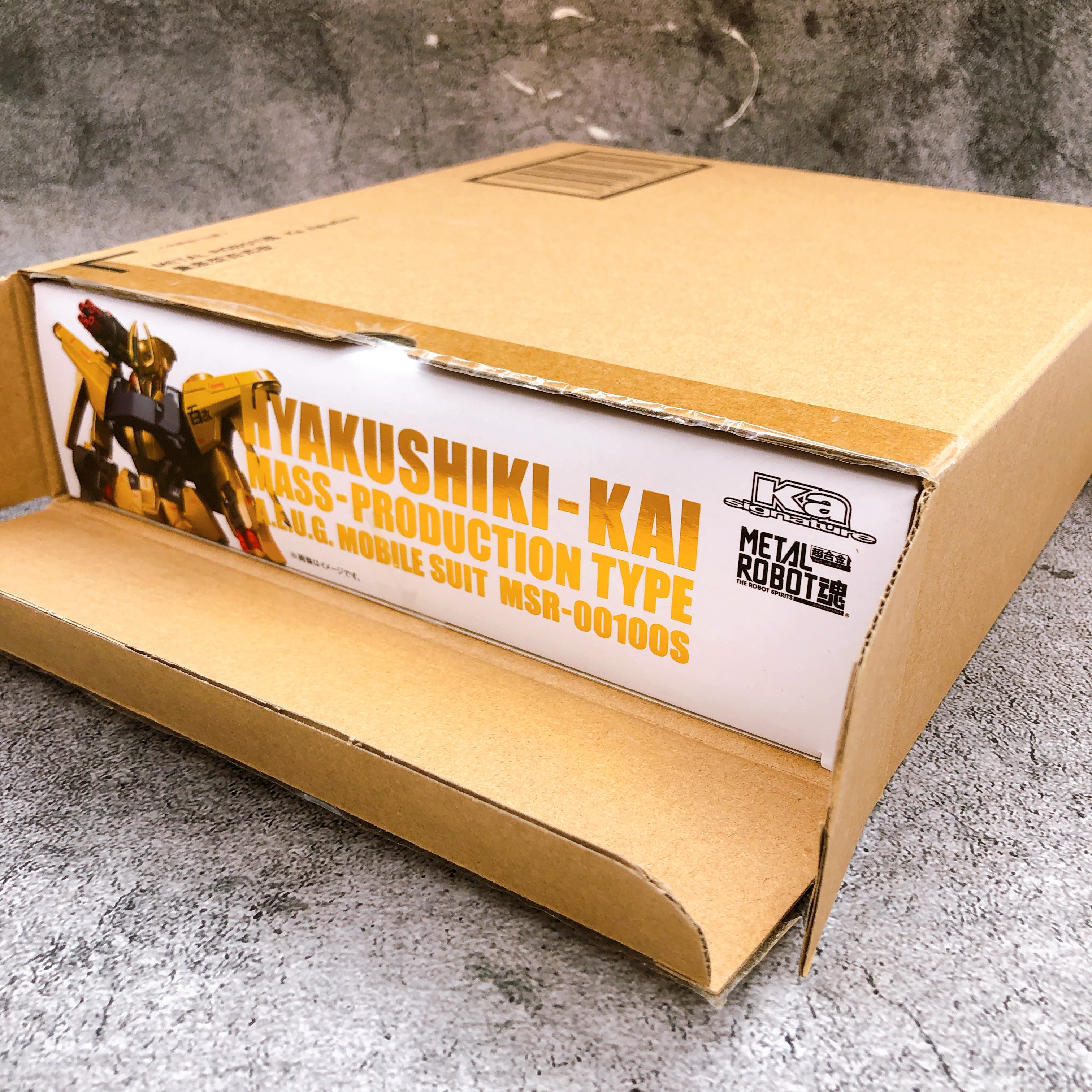 Hyakushiki Kai Mass Production Type METAL ROBOT SPIRITS Ka Singnature Bandai