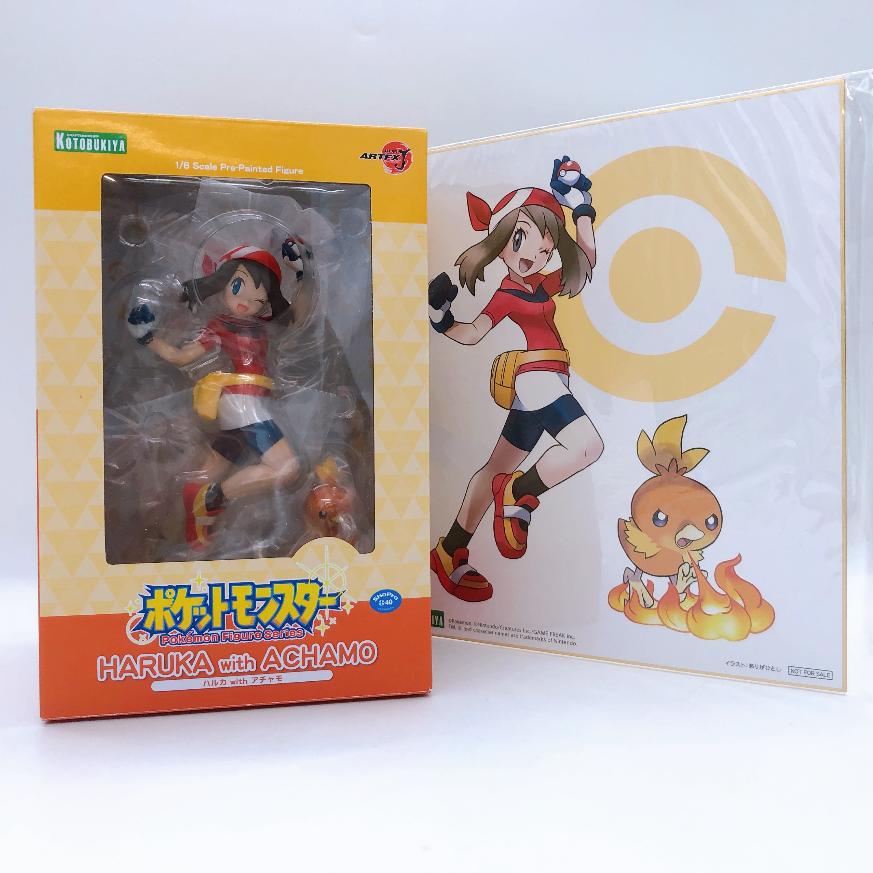 (w/Bonus) ARTFX J Pokemon Series Haruka with Torchic 1/8 Figure Kotobukiya NEW