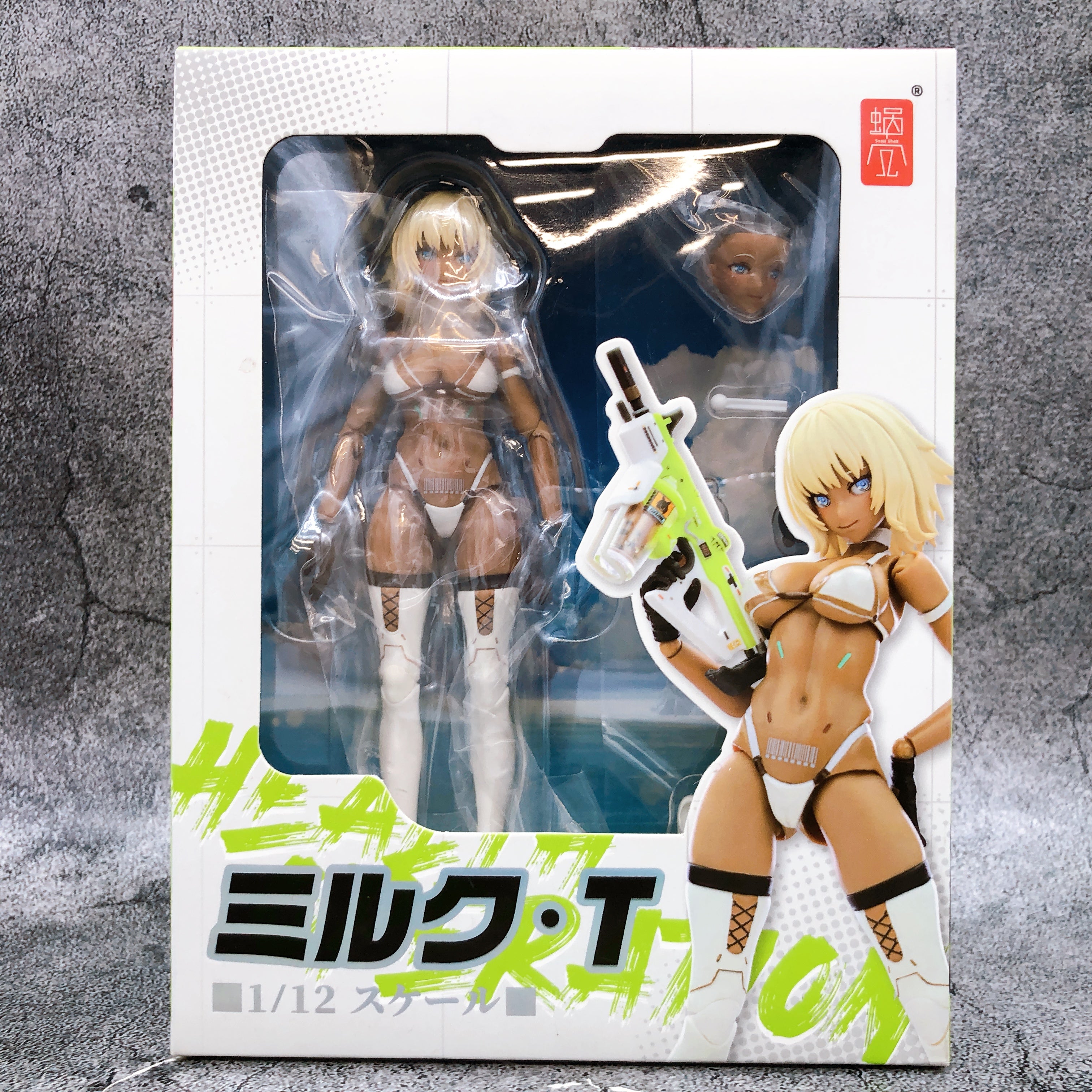 Tapigal Milk T Action Figure 1/12 Scale Snail Shell Japan FASTSHIP NEW