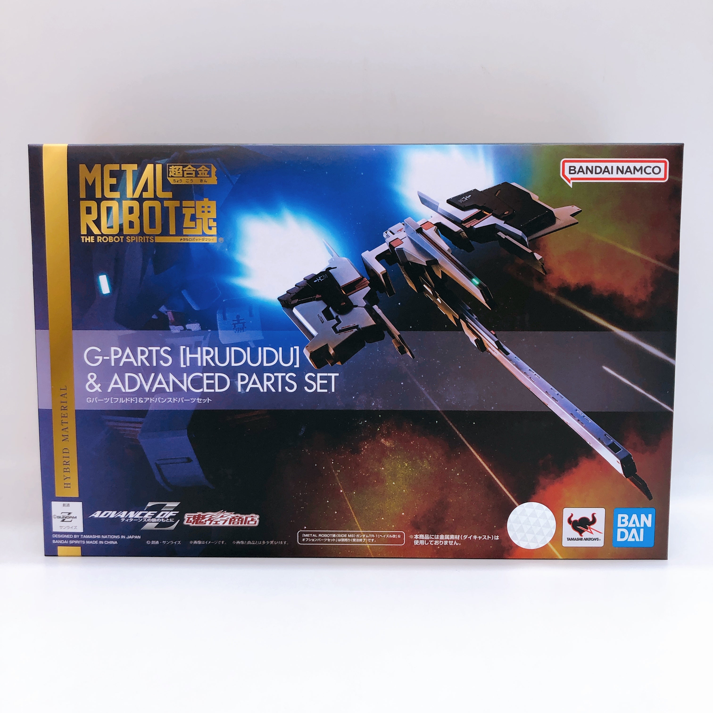 METAL ROBOT SPIRITS SIDE MS G-PARTS HRUDUDU & Advanced Parts Set BANDAI 15+