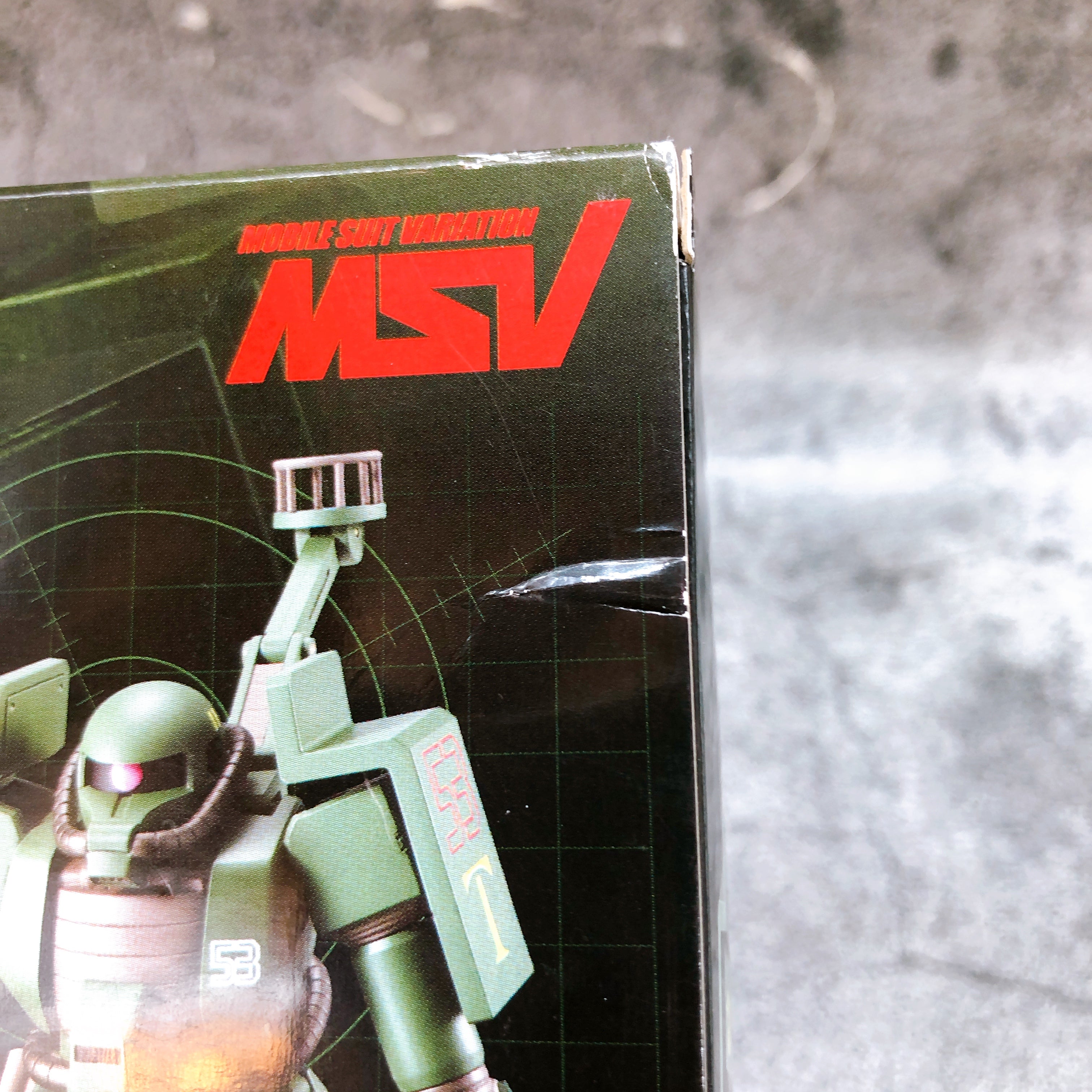 Robot Spirits Zaku Tank Green Macaque ver. A.N.I.M.E. MS-06V-6 Figure 15+ Bandai