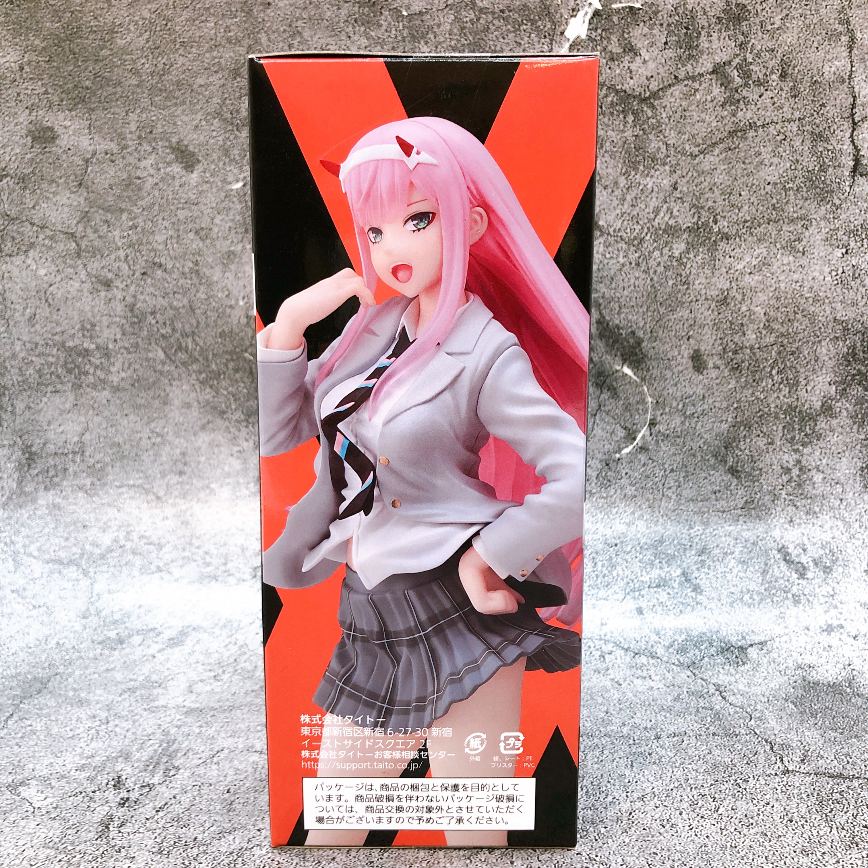 Darling in the Franxx Zero Two Uniform Ver Coreful Figure Taito Japan Sealed NEW