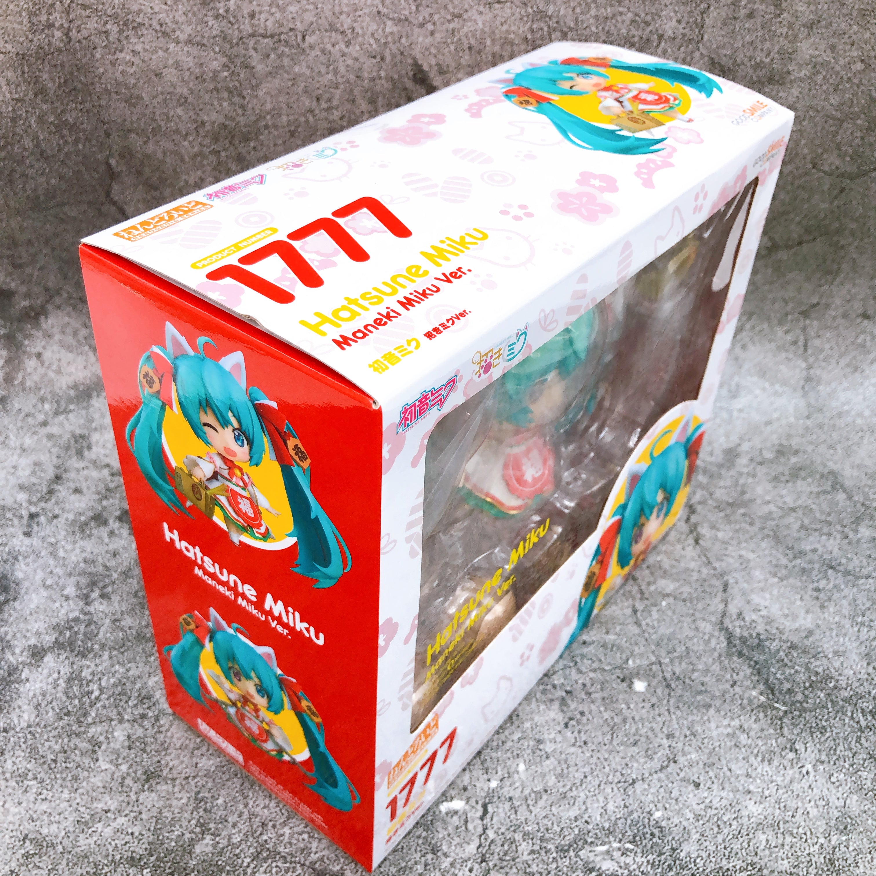 (w/Bonus) Hatsune Miku Maneki Ver. Nendoroid 1777 Action Figure Sealed Japan