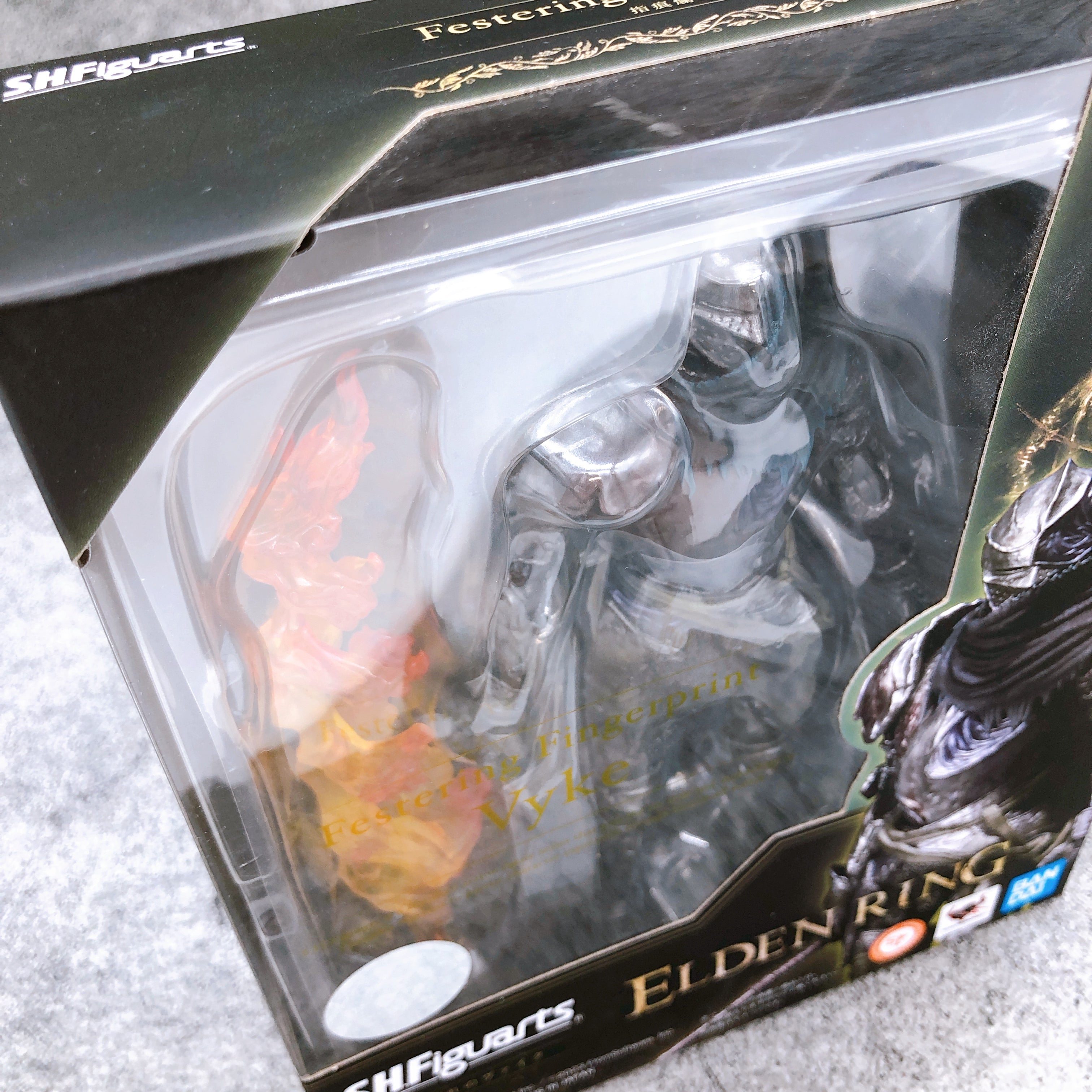 S.H.Figuarts Elden Ring Festering Fingerprint Vyke Action Figure Bandai NEW