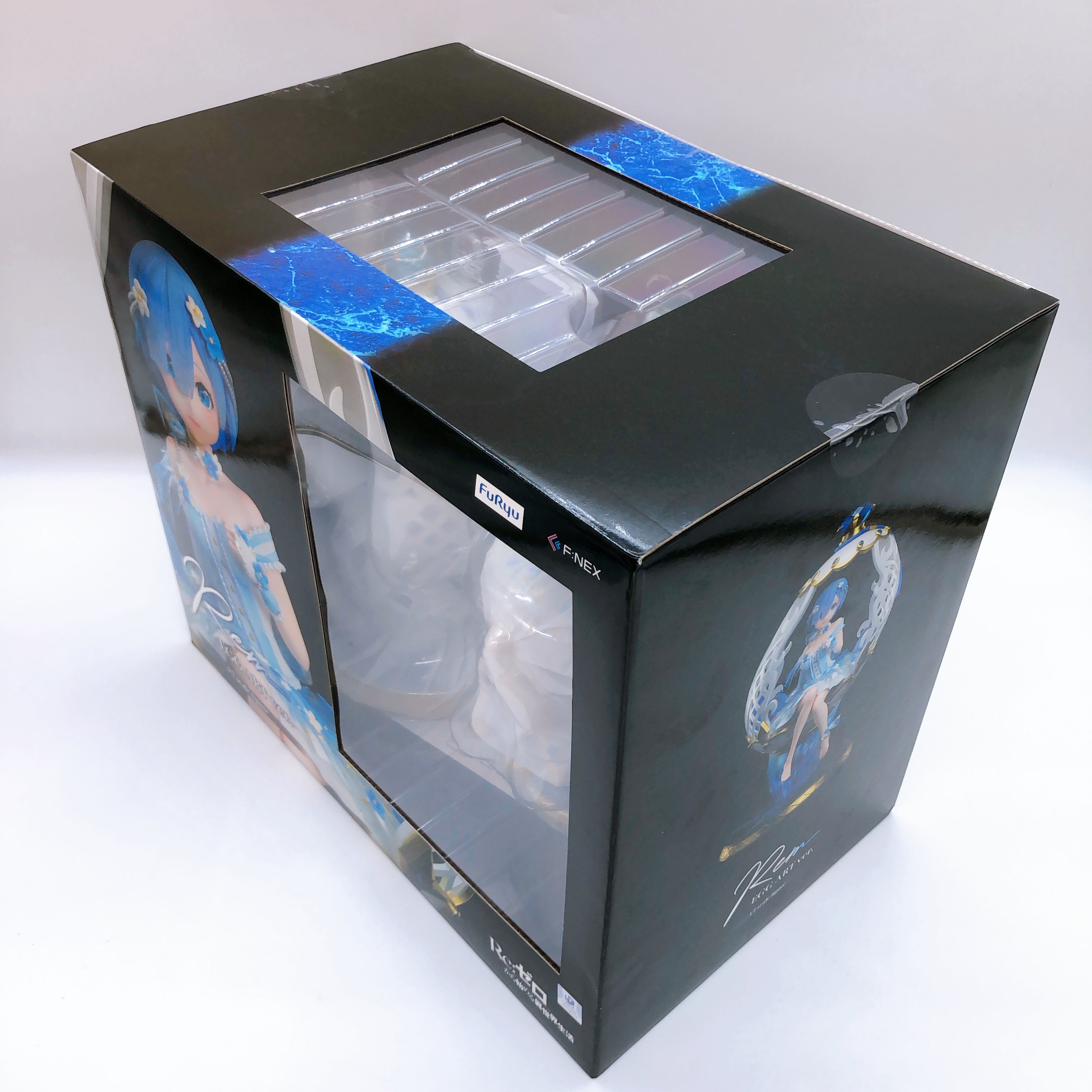 Re:Zero Rem Egg Art ver. 1/7 Scale Figure 15+ F:NEX Limited FuRyu Japan AUTHENTIC